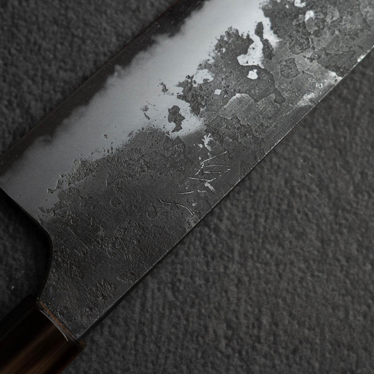 真崎作 White 2 Kurouchi Nakiri 180mm