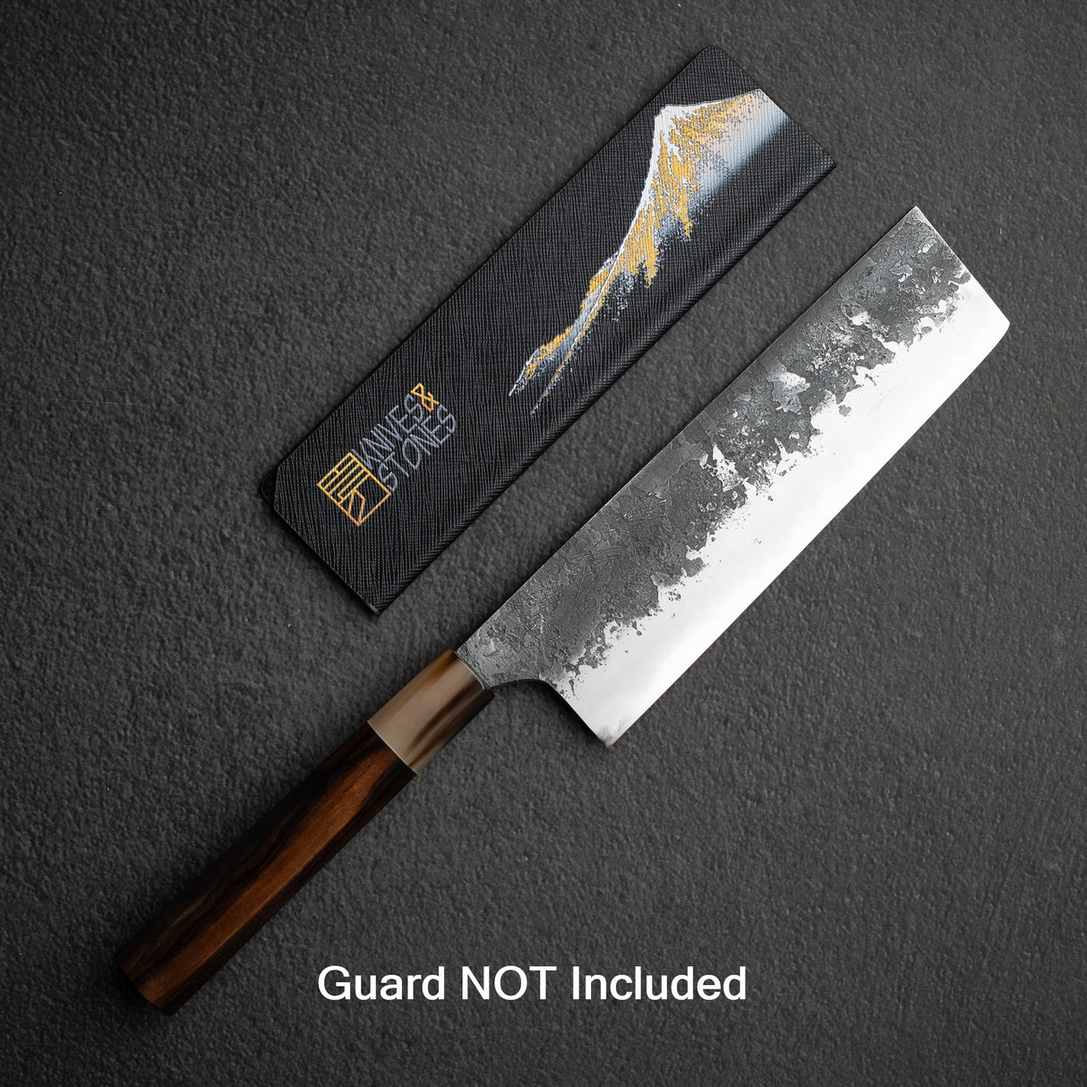 真崎作 White 2 Kurouchi Nakiri 180mm