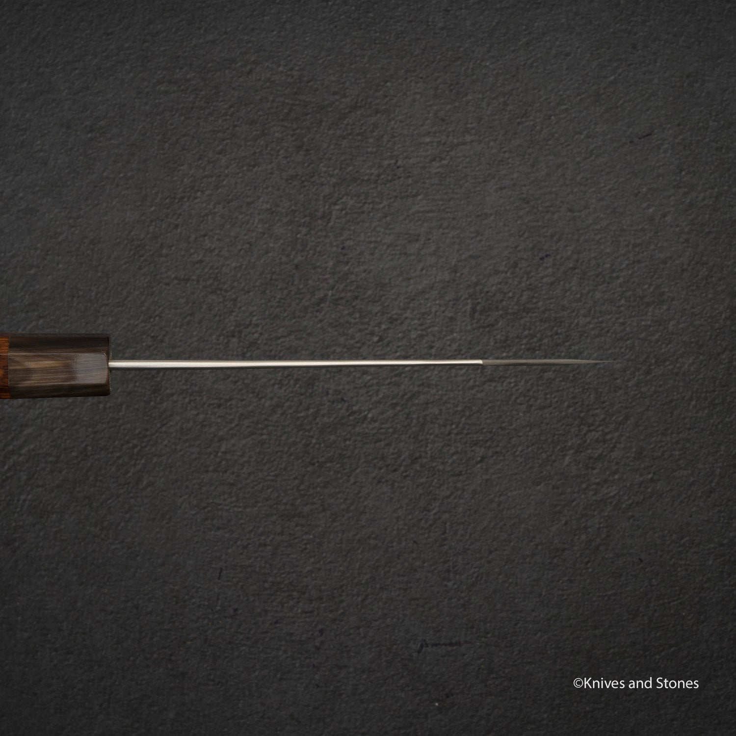 Miyazaki Kajiya x Hatsukokoro Damascus Ginsan Hakata 180mm Snakewood Handle