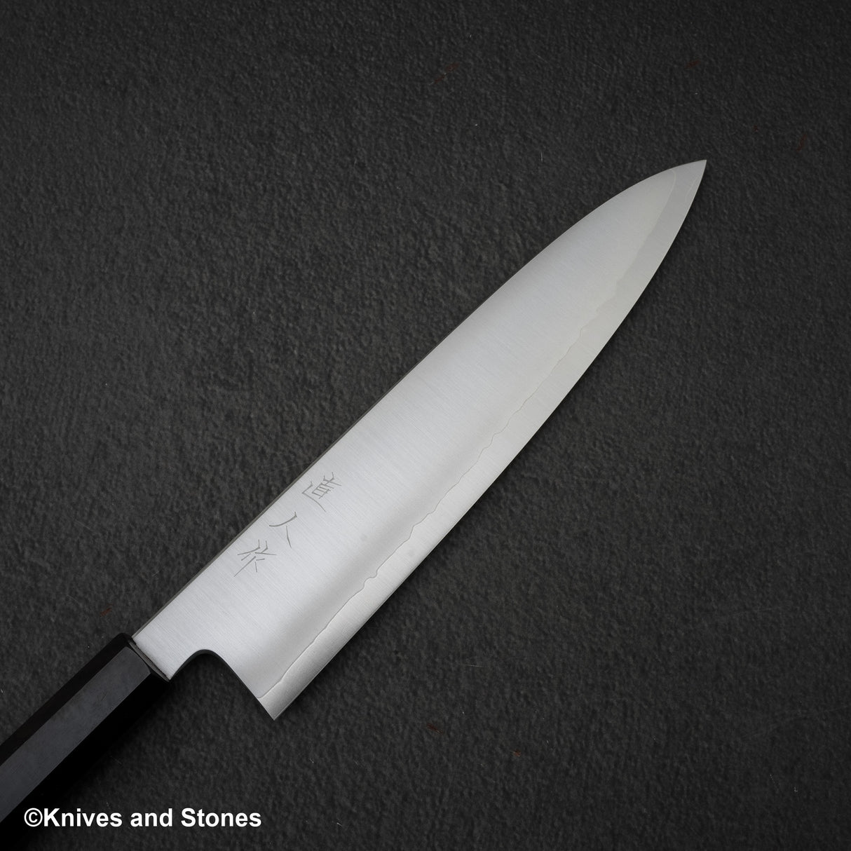 明神力鈷特殊鋼牛刀240毫米烏木手柄