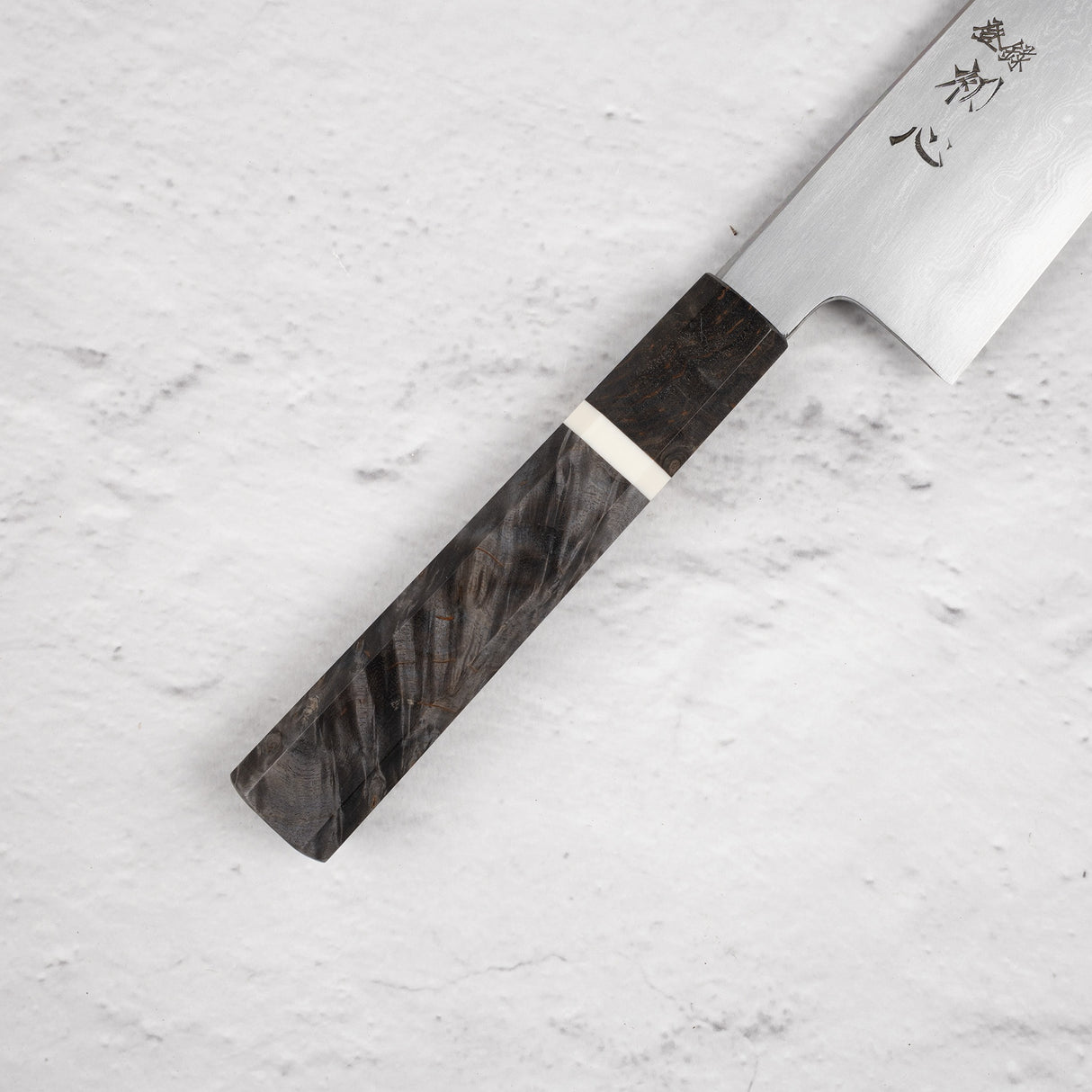 Nakagawa Blue 1 Damascus Gyuto 210mm 樺木手柄