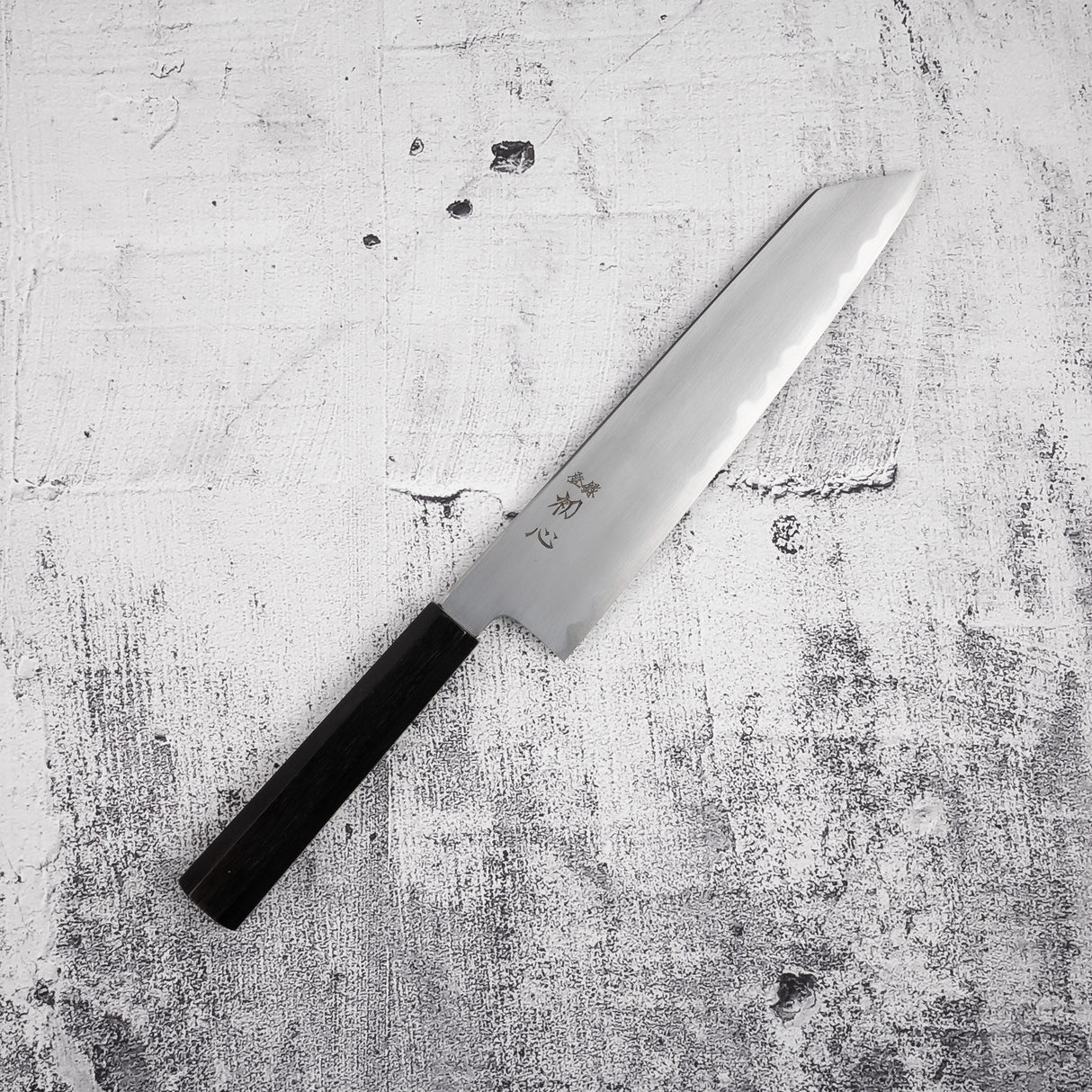 Nakagawa Blue 1 K-tip Gyuto 240mm Kasumi 烏木色