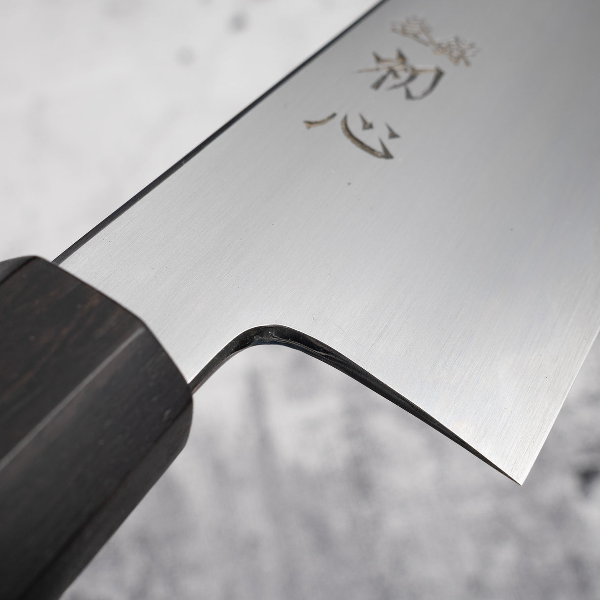 Nakagawa Blue 1 K-tip Gyuto 240mm Kasumi 烏木色