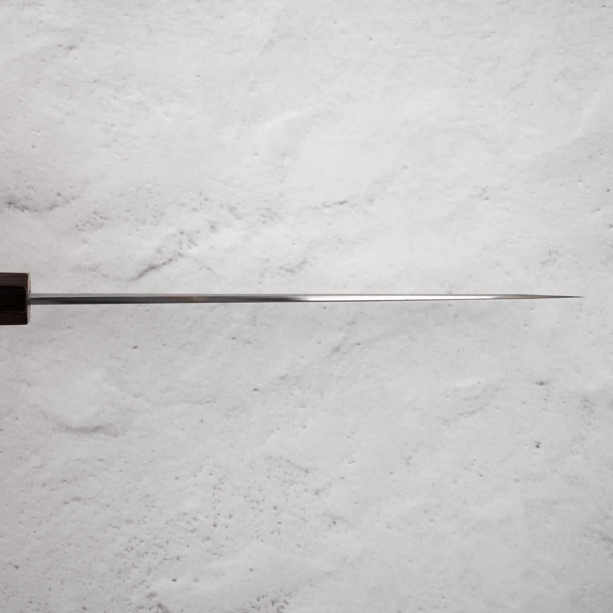 Nakagawa Blue1寬斜角Kasumi Gyuto 210mm黑檀木手柄