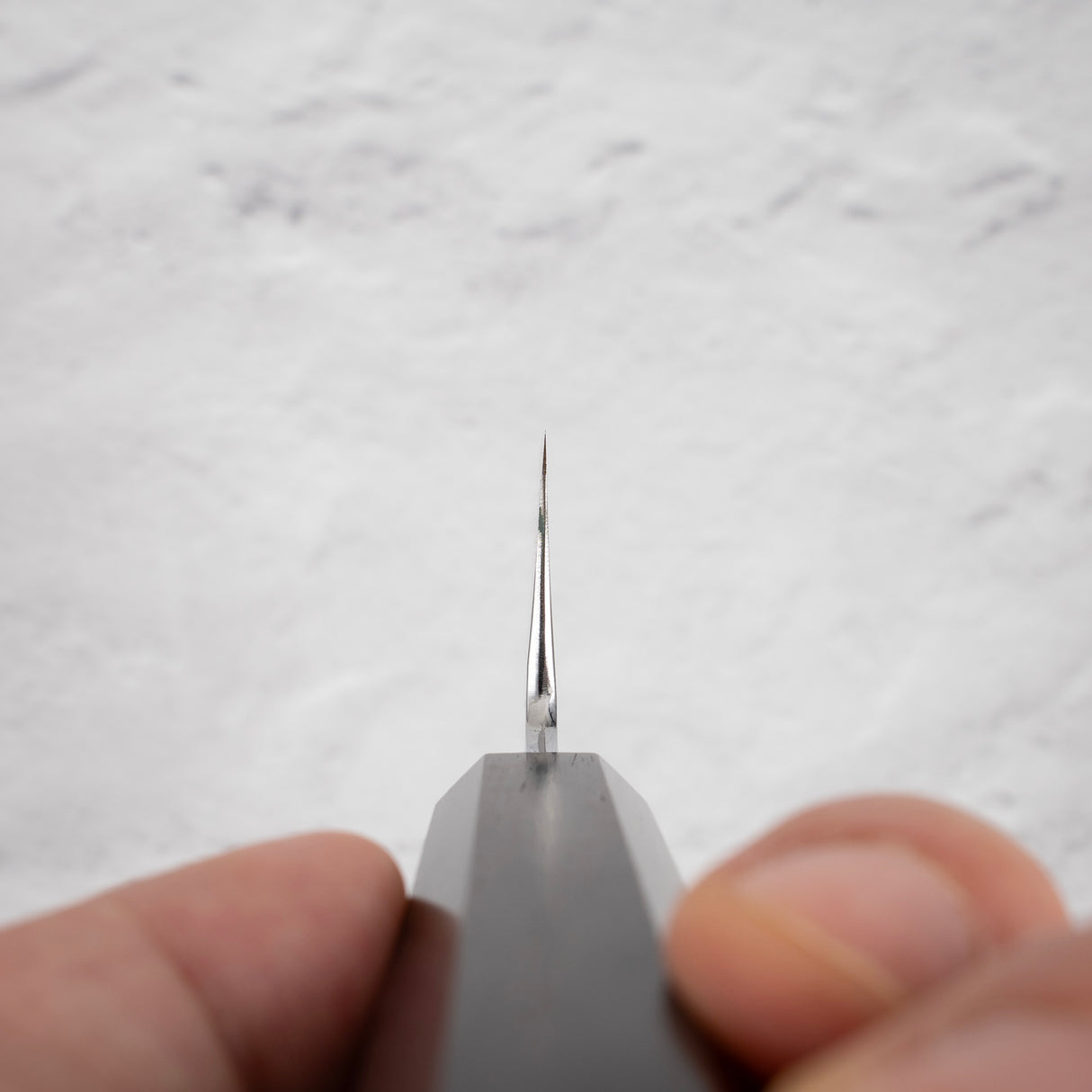 Nakagawa Blue1 Wide Bevel Kasumi Santoku 180mm Ebony Handle