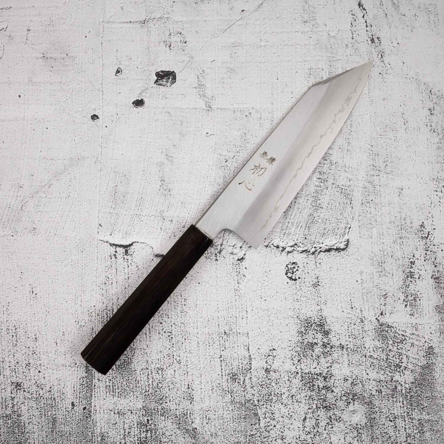 Nakagawa Ginsan Bunka 165mm with K&S Ebony Handle