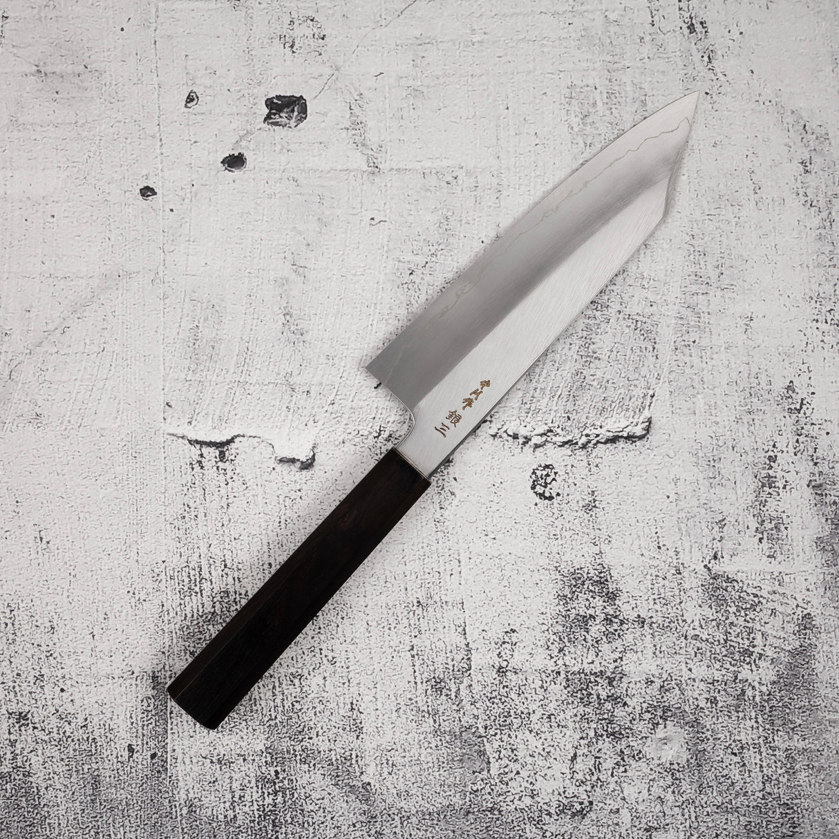 Nakagawa Ginsan Bunka 165mm with K&S Ebony Handle