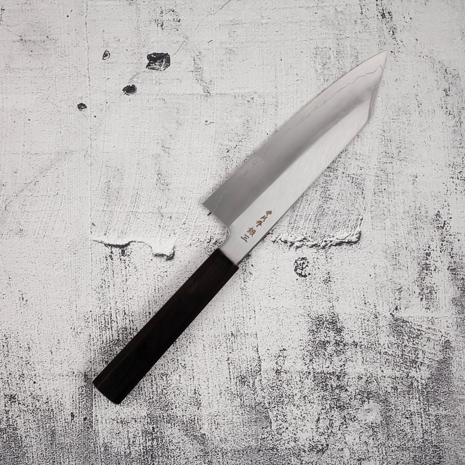 Nakagawa Ginsan Bunka 165mm with K&S Ebony Handle