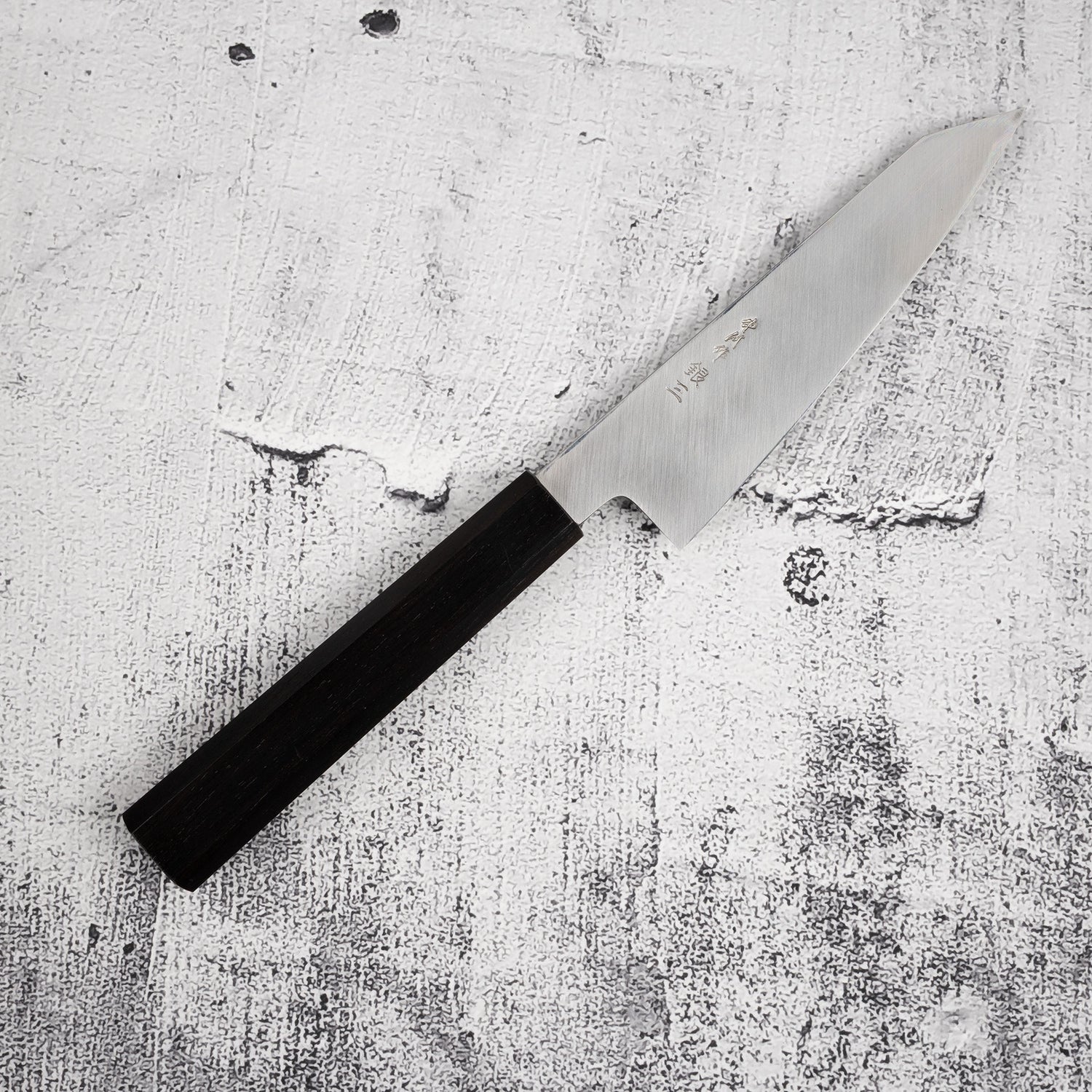 Nakagawa Left Hand Ginsan Honesuki 150 mm Kasumi Ebony