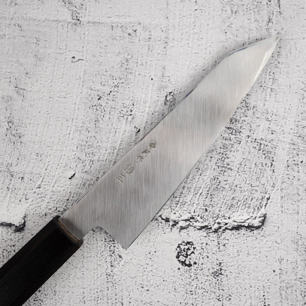 Nakagawa Left Hand Ginsan Honesuki 150 mm Kasumi Ebony