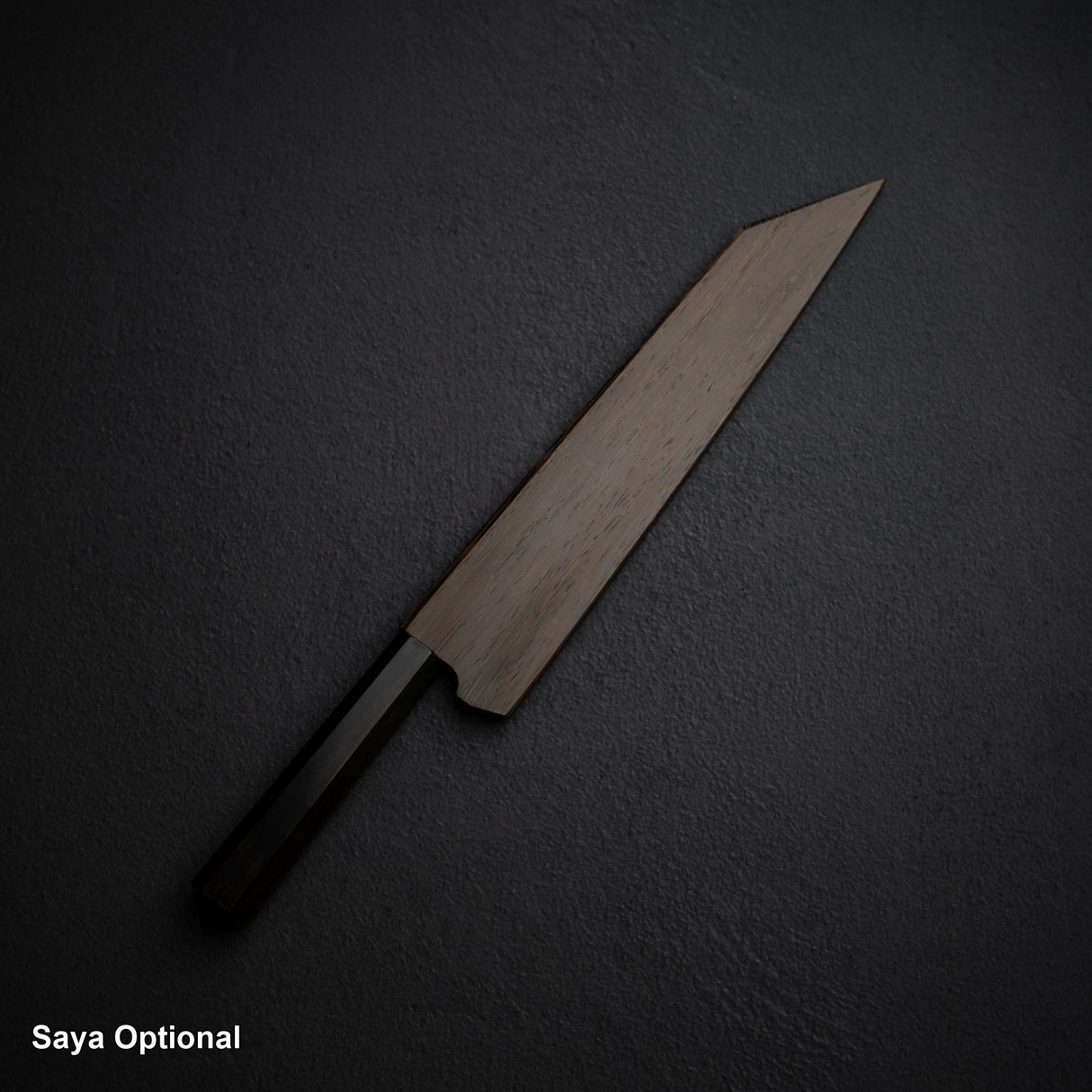 Hatsukokoro x Nakagawa Ginsan Wide-bevel K-tip Gyuto 270mm Ebony