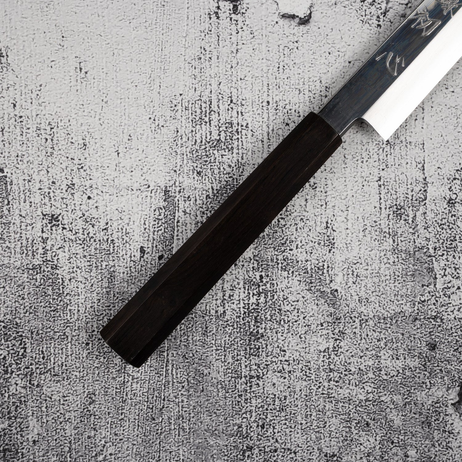 Nakagawa Ginsan K-tip Yanagiba 270 mm Mirror-polished Ebony Handle