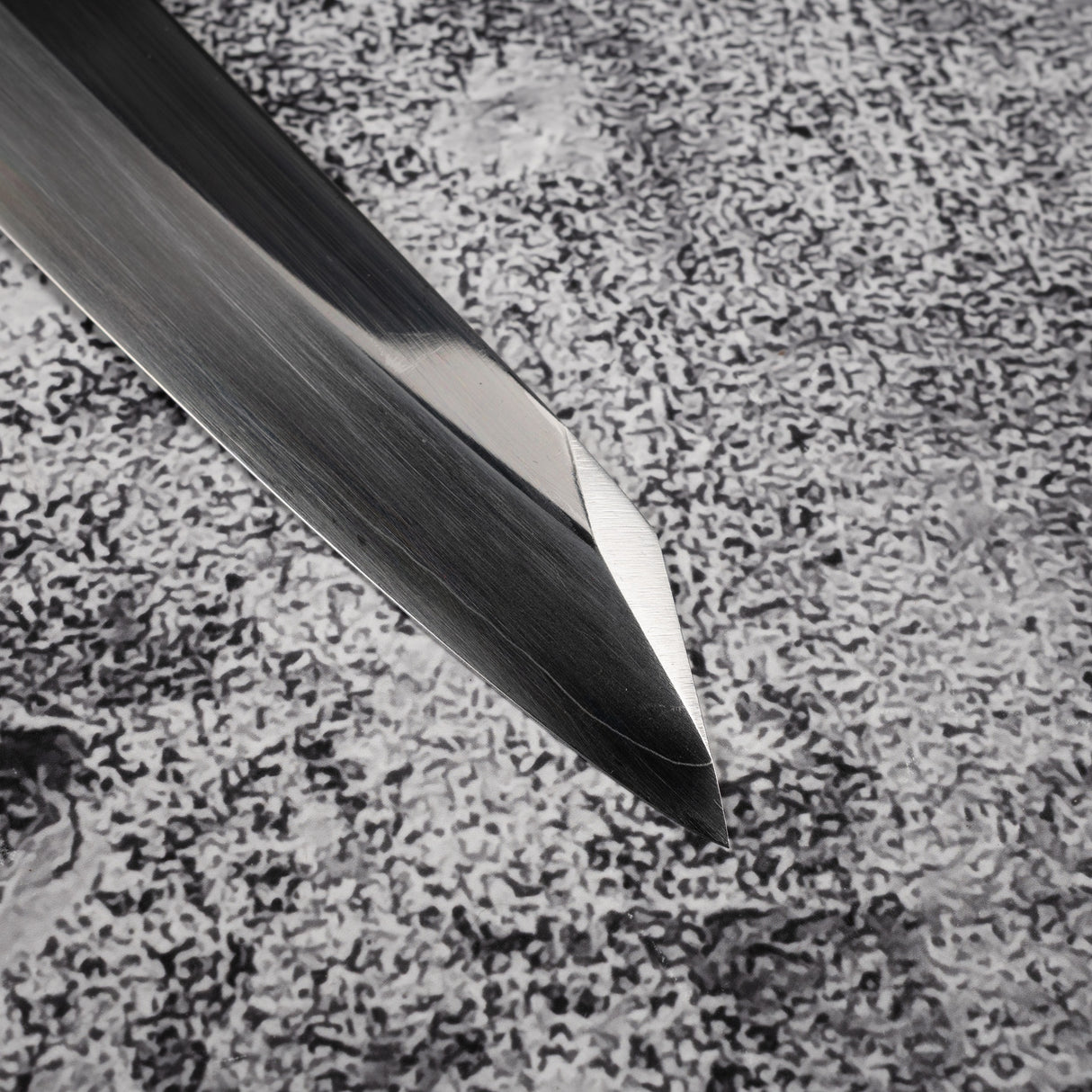 Nakagawa Ginsan K-tip Yanagiba 270 mm Mirror-polished Ebony Handle