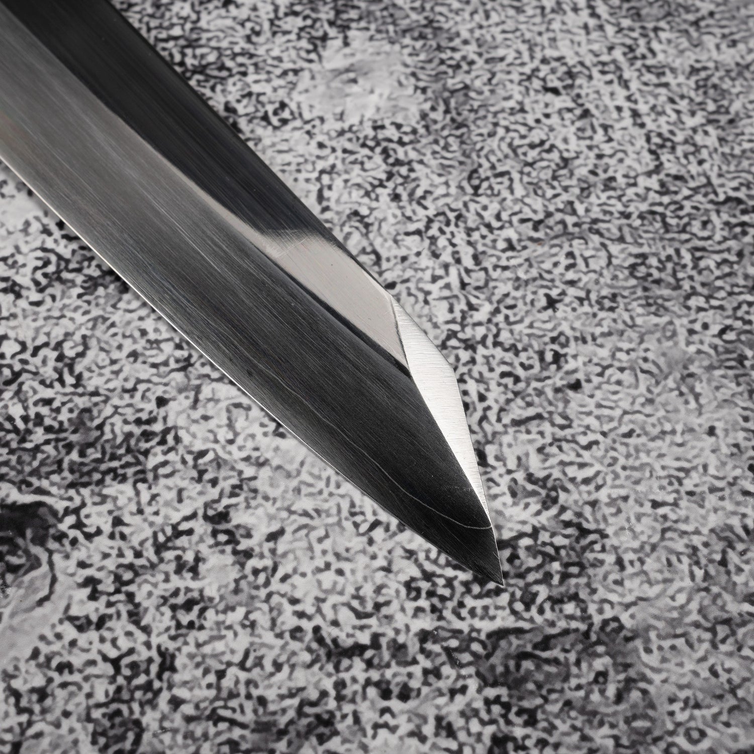 Nakagawa Ginsan K-tip Yanagiba 270 mm Mirror-polished Ebony Handle