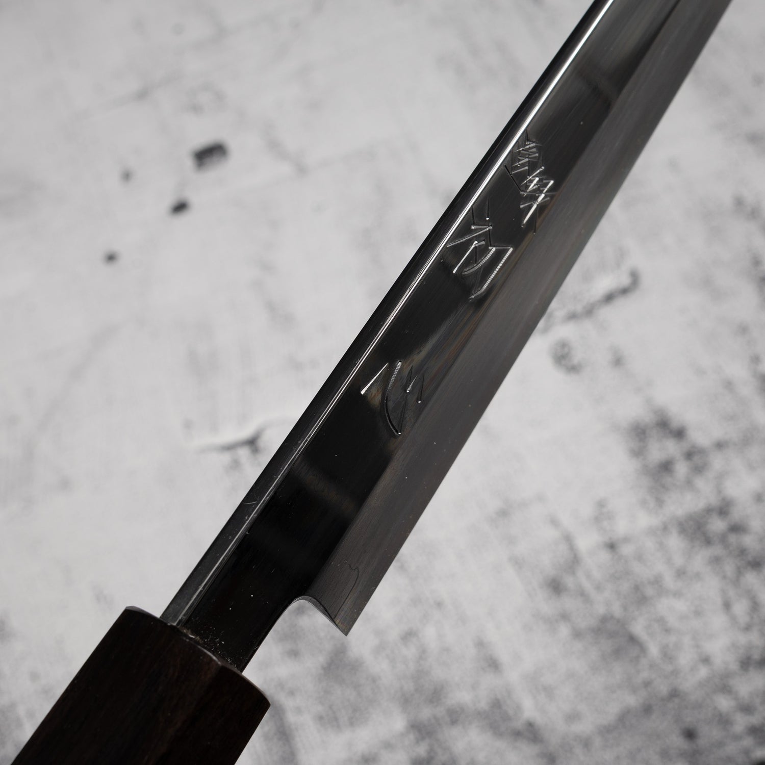 Nakagawa Ginsan K-tip Yanagiba 270 mm Mirror-polished Ebony Handle