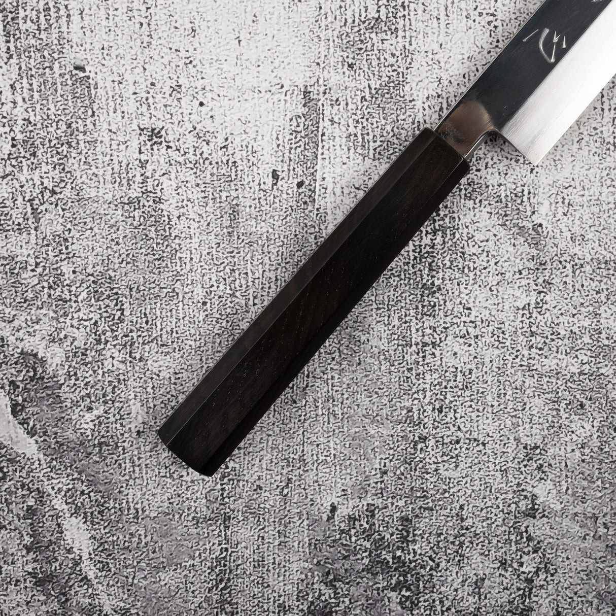 Nakagawa Ginsan K-tip Yanagiba 300 mm Mirror-polished Ebony