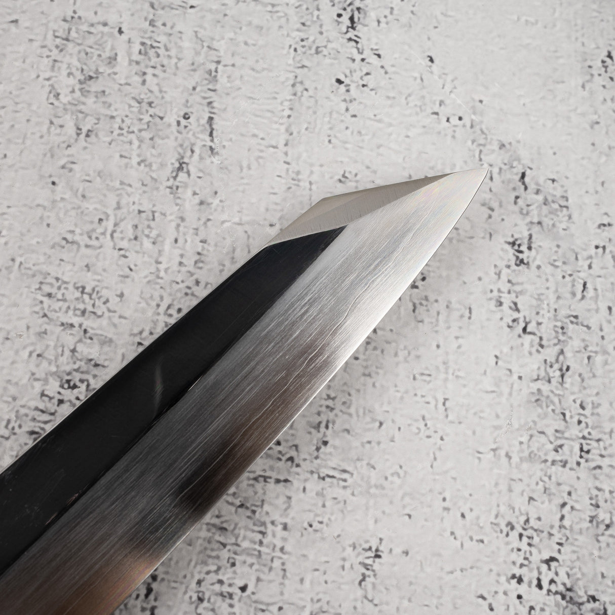 Nakagawa Ginsan K-tip Yanagiba 300 mm Mirror-polished Ebony