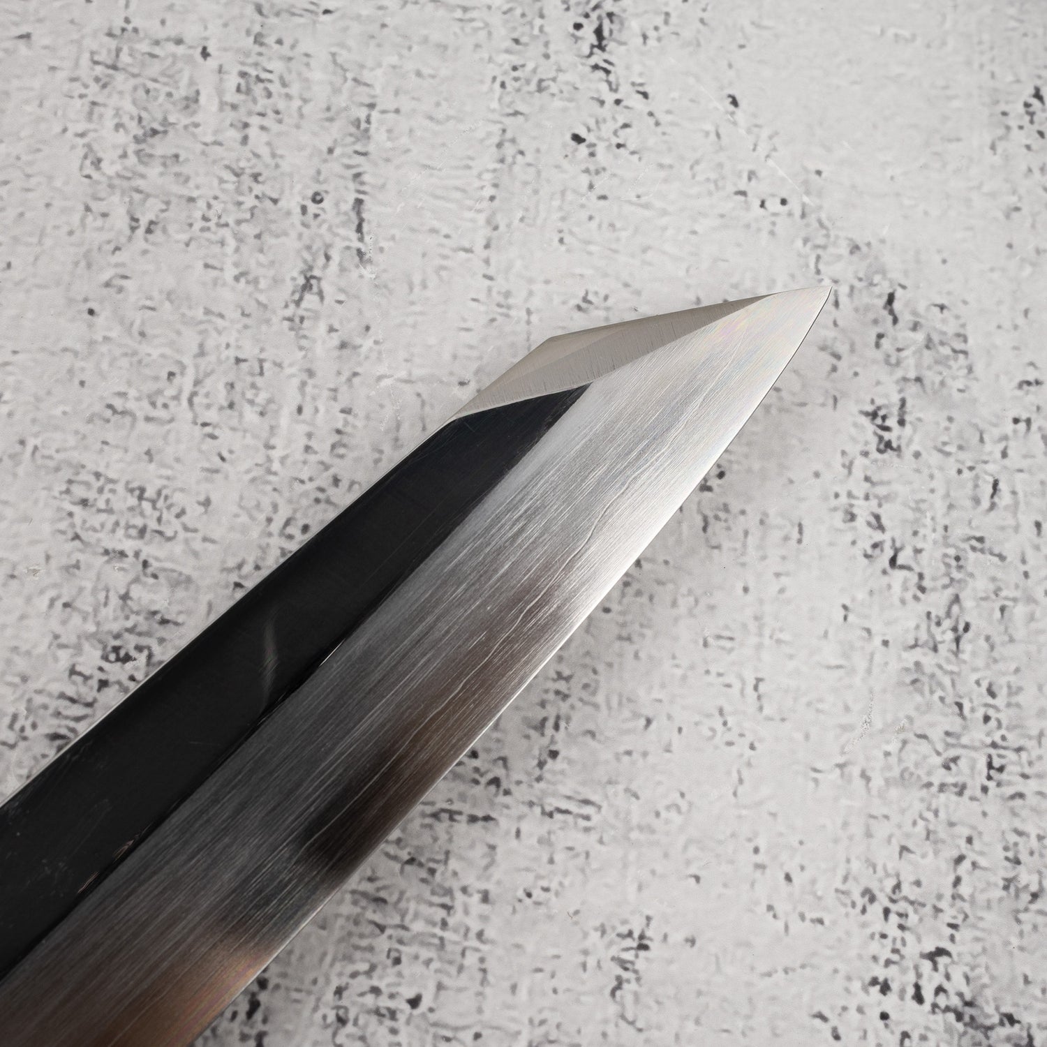 Nakagawa Ginsan K-tip Yanagiba 300 mm Mirror-polished Ebony