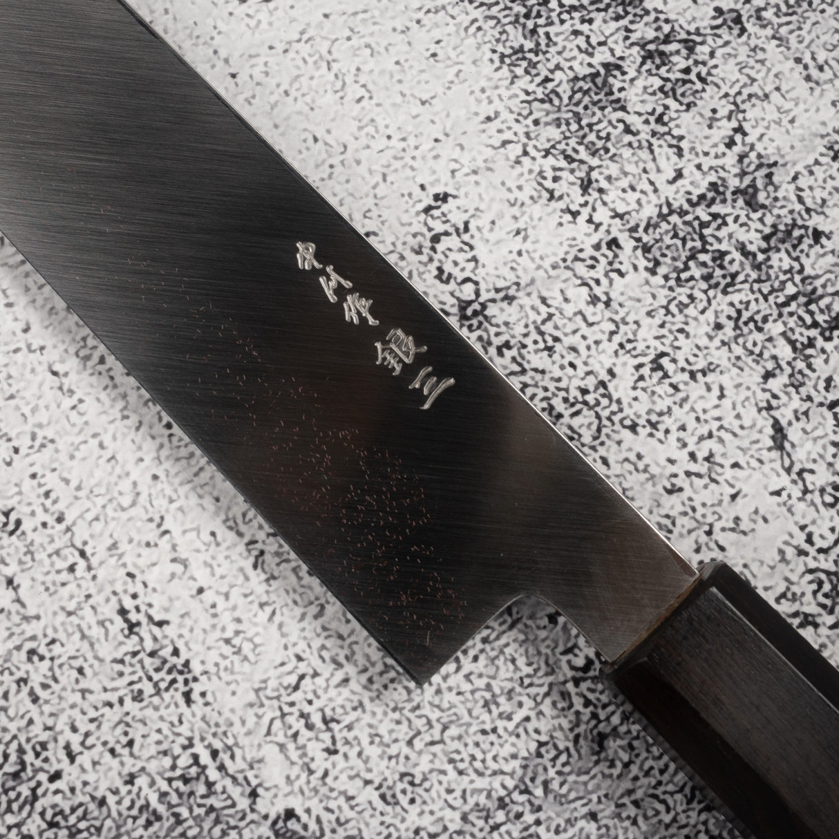 Nakagawa Ginsan K-tip Yanagiba 300 mm Mirror-polished Ebony
