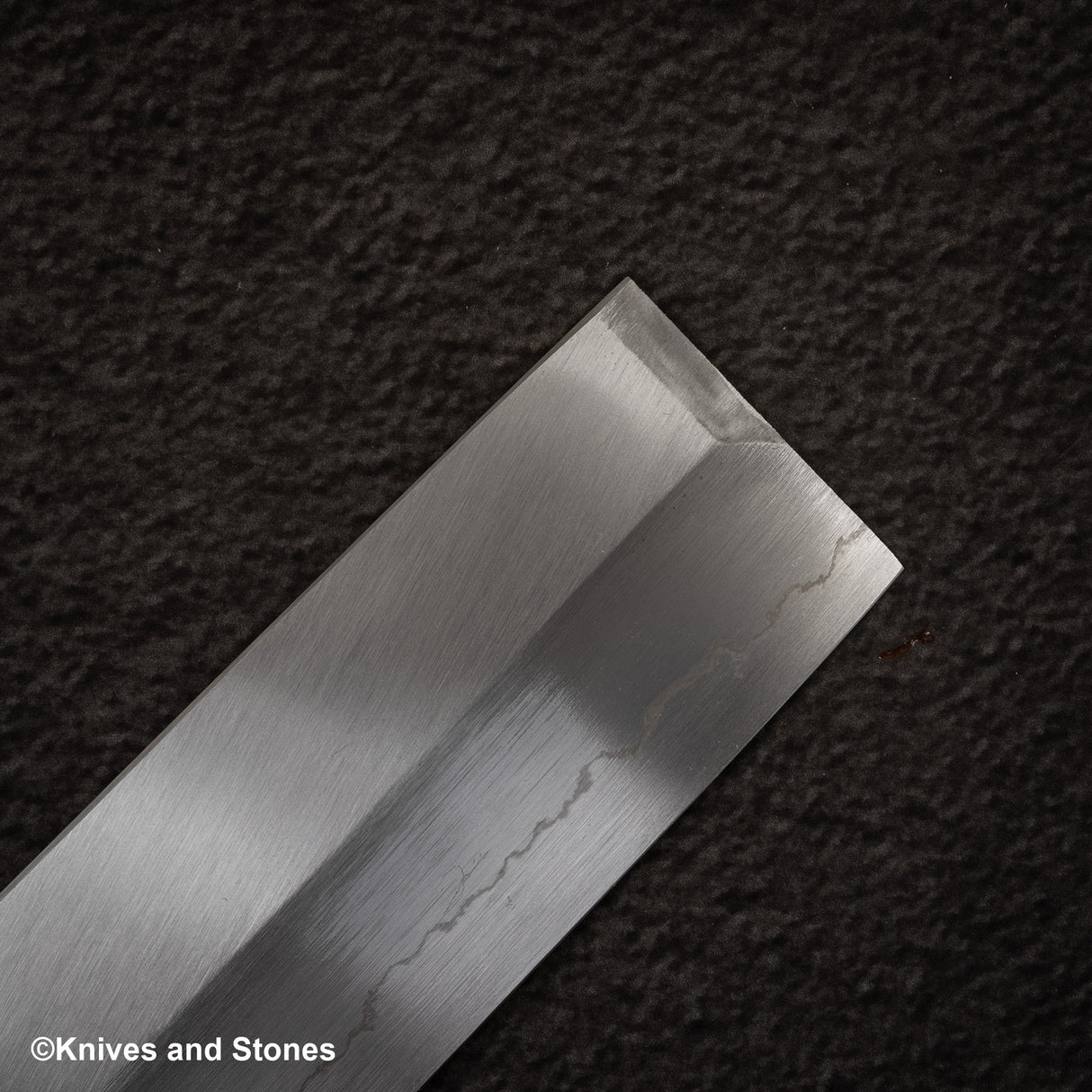 Nakagawa Ginsan Kasumi Wide Bevel Nakiri 180mm