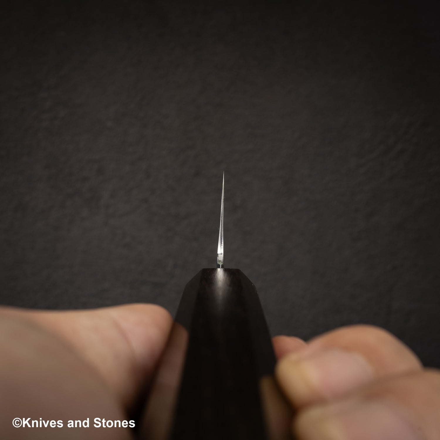 Nakagawa Ginsan Kasumi Wide Bevel Nakiri 180mm