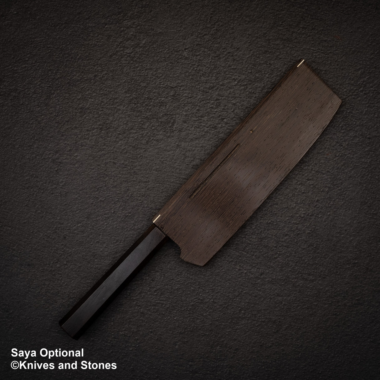 Nakagawa Ginsan Kasumi Wide Bevel Nakiri 180mm