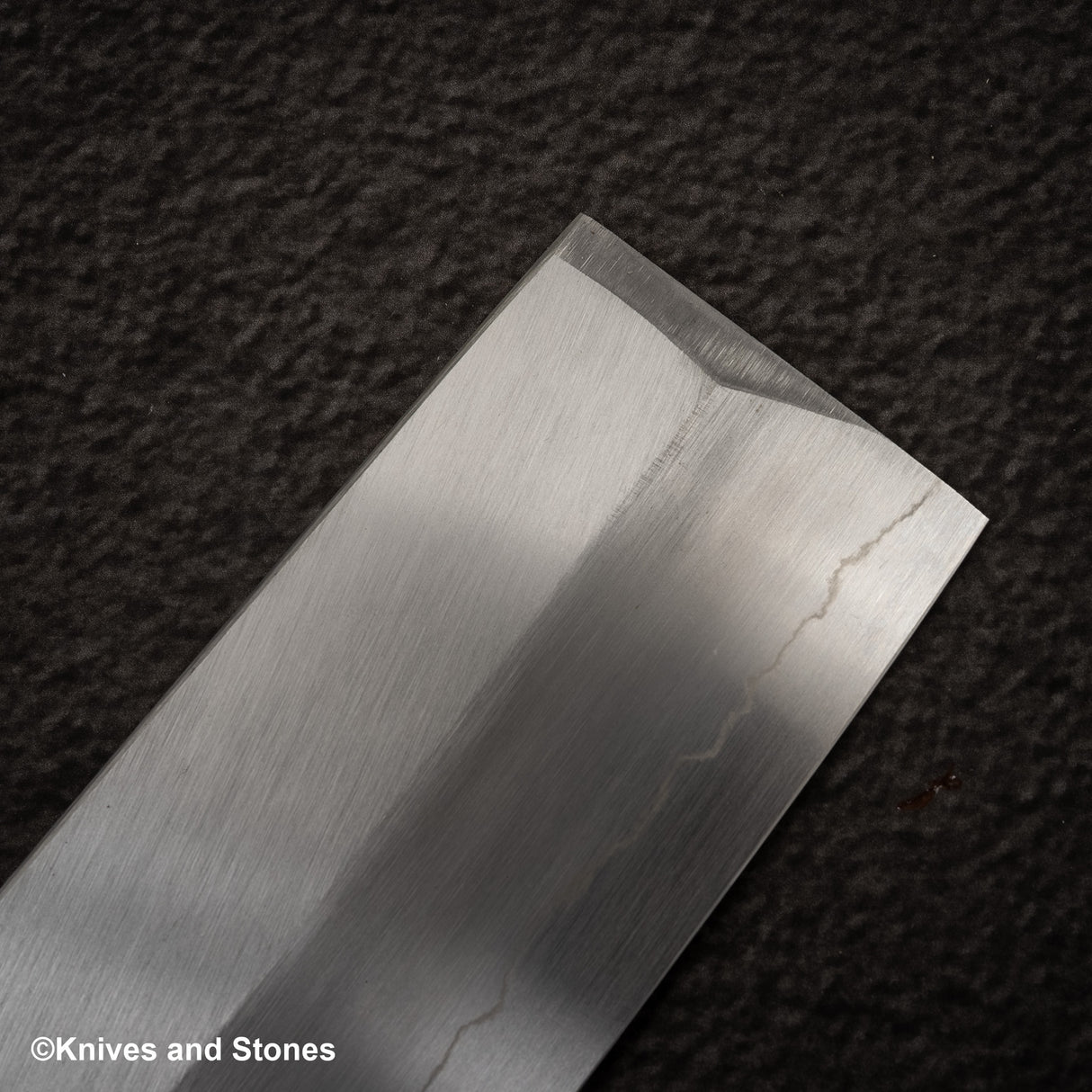 Nakagawa Ginsan Kasumi Wide Bevel Nakiri 210mm