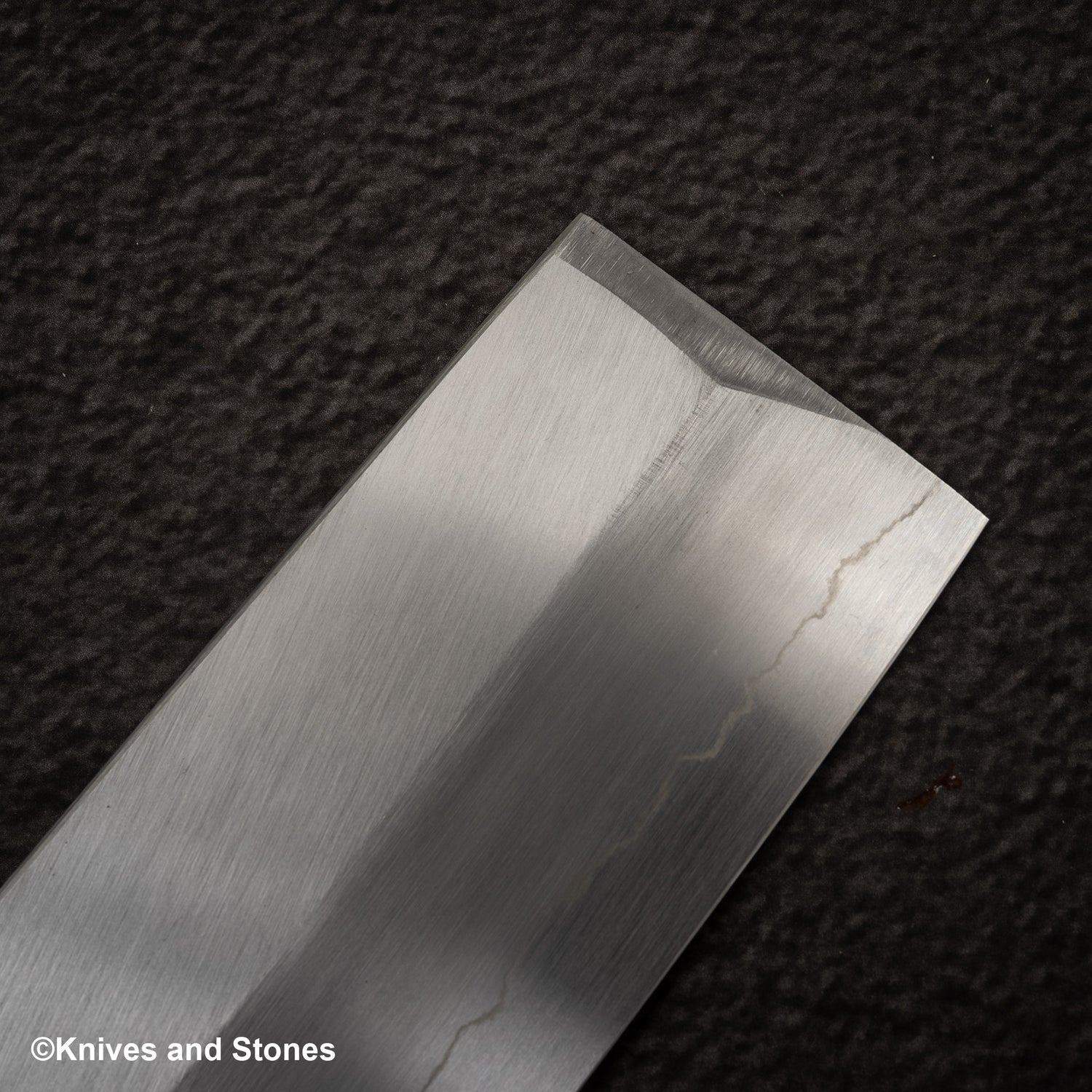 Nakagawa Ginsan Kasumi Wide Bevel Nakiri 210mm