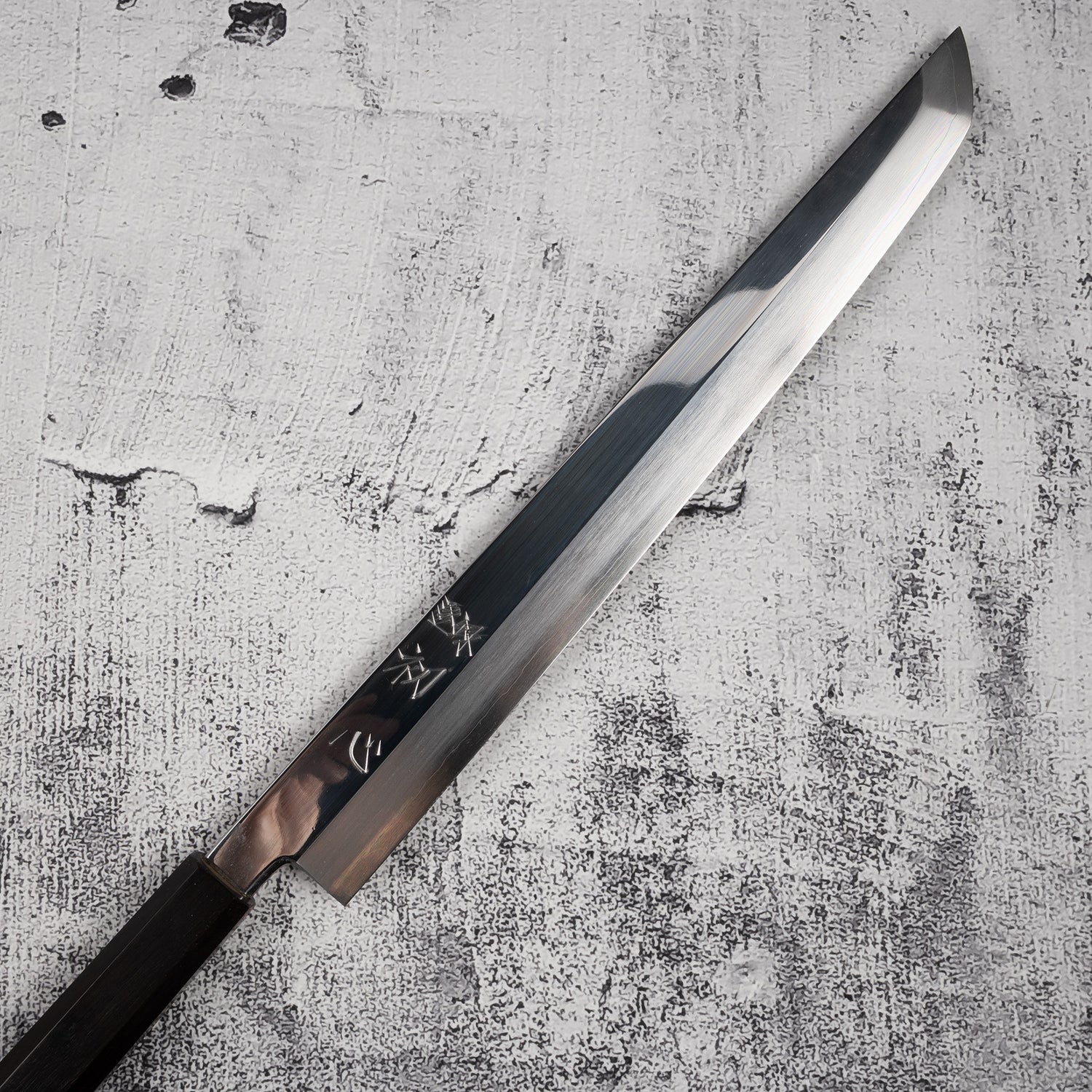 Nakagawa Ginsan Sakimaru Takobiki 300mm Mirror Polished Ebony by Hatsukokoro