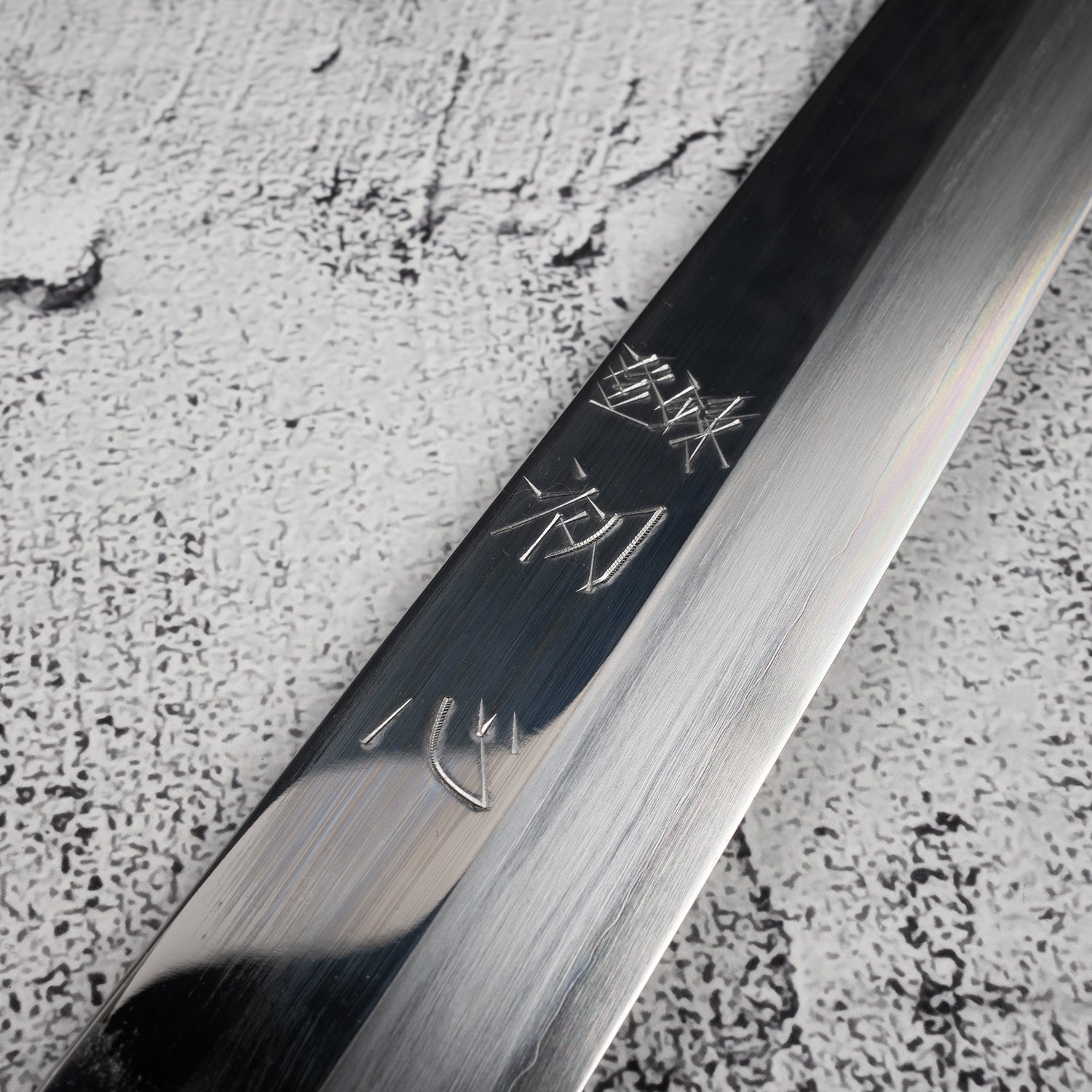 Nakagawa Ginsan Sakimaru Takobiki 300mm Mirror Polished Ebony by Hatsukokoro