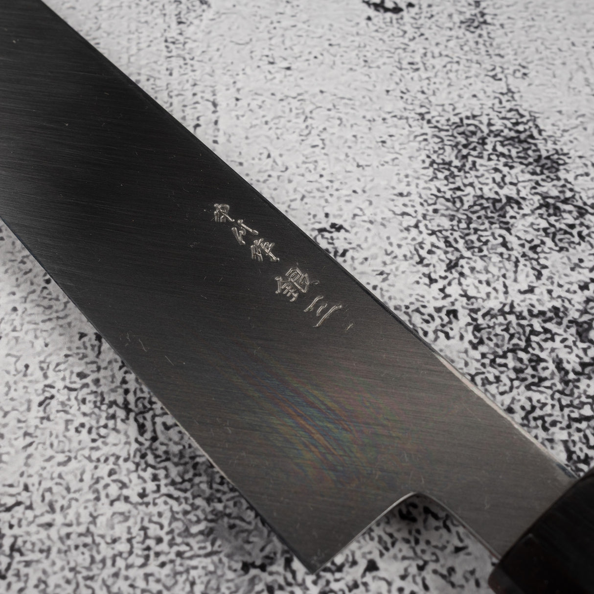 Nakagawa Ginsan Sakimaru Takobiki 300mm Mirror Polished Ebony by Hatsukokoro