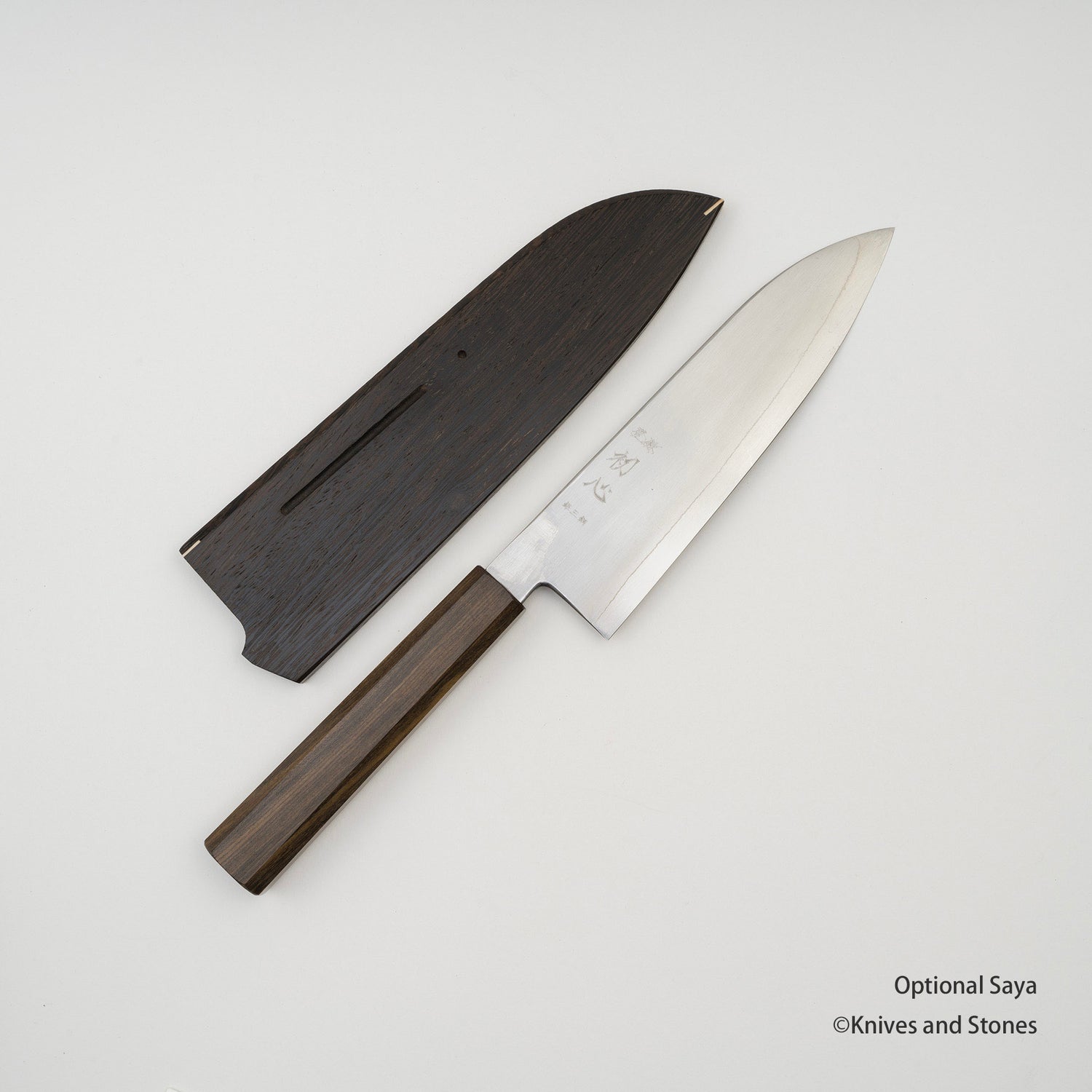 Hatsukokoro Ginso Ginsan Santoku 170mm