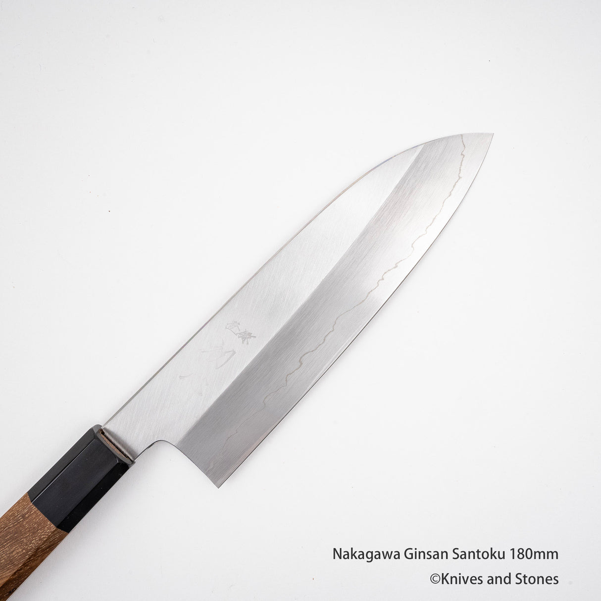 Nakagawa Ginsan Wide-bevel Santoku 170mm