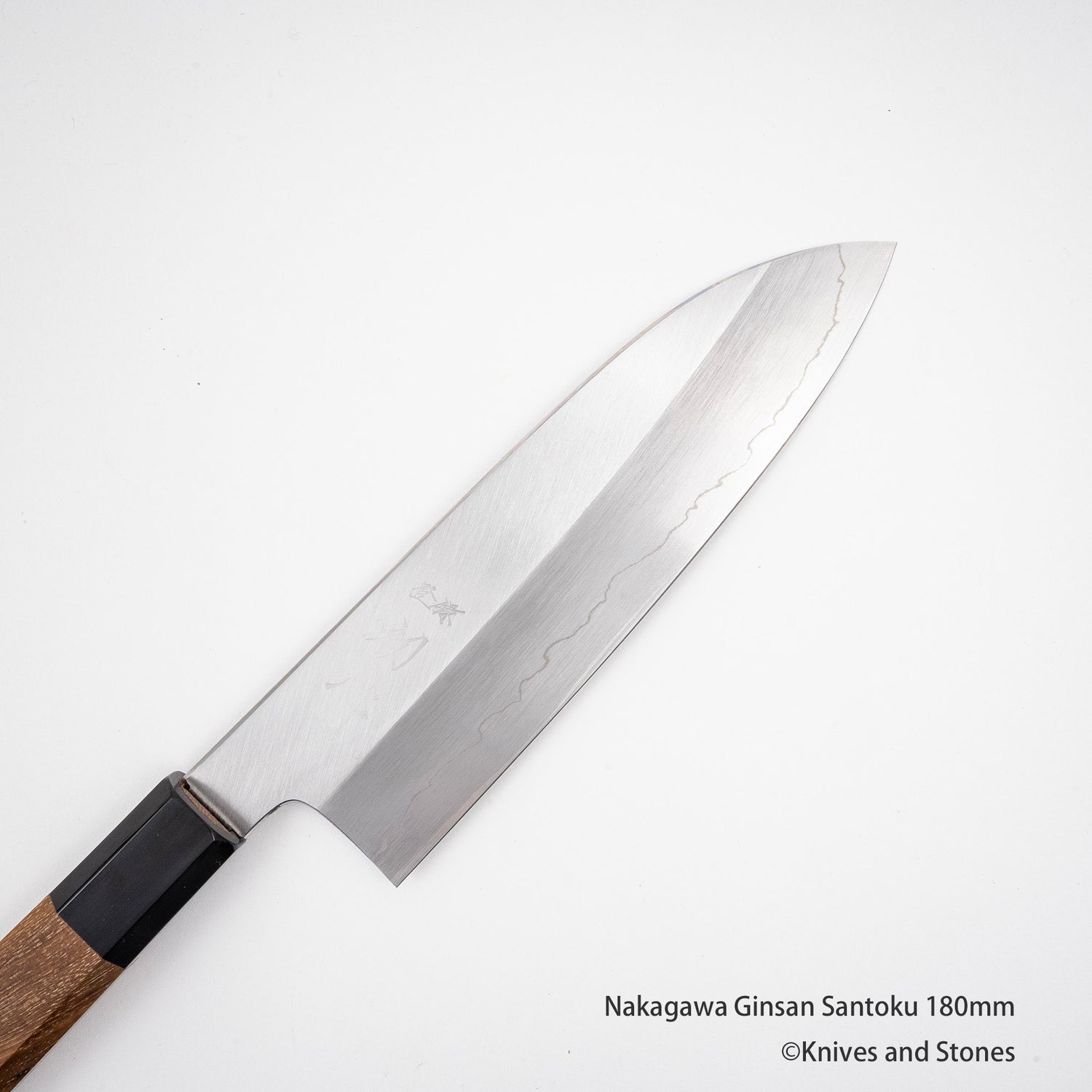 Nakagawa Ginsan Wide-bevel Santoku 170mm