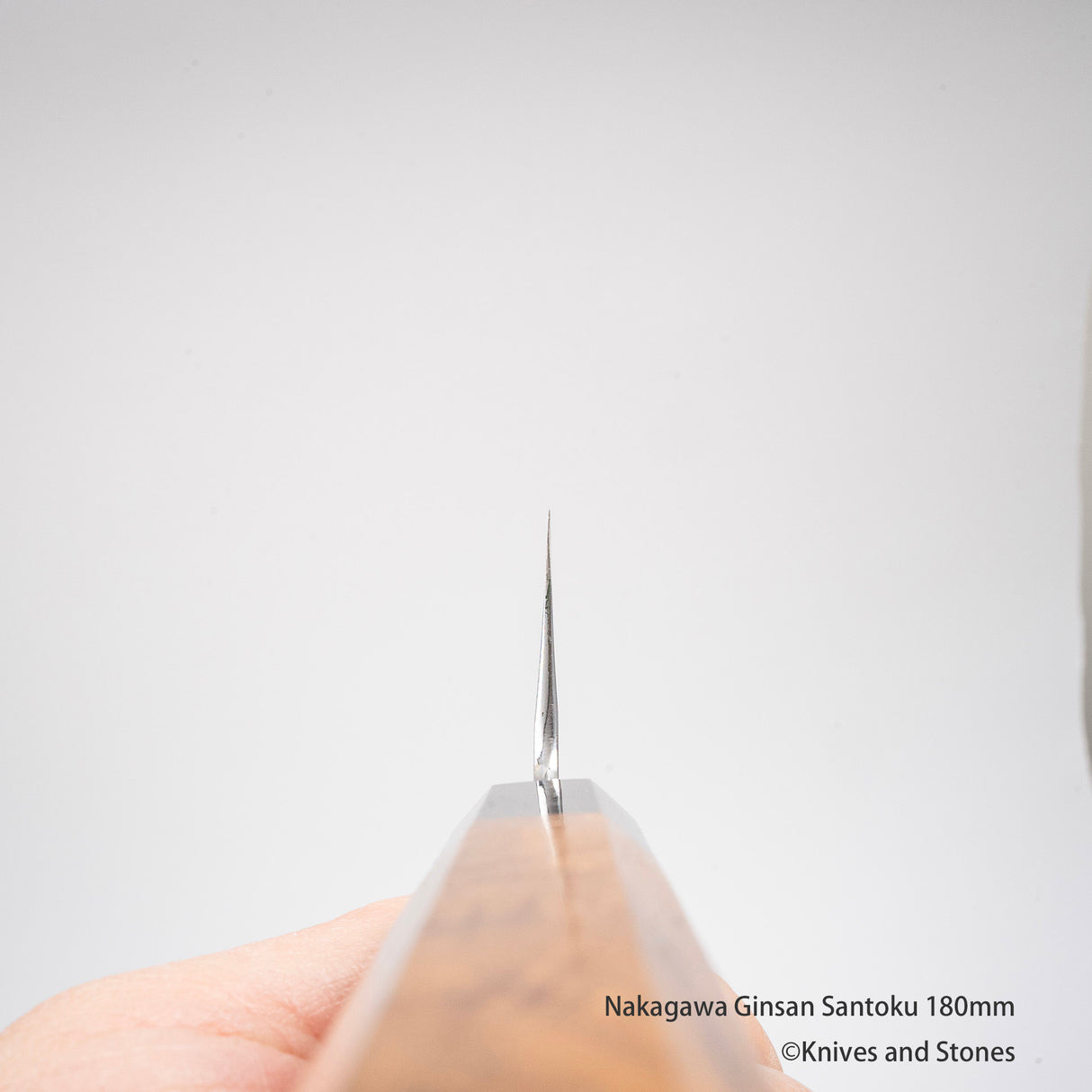 Nakagawa Ginsan Wide-bevel Santoku 170mm