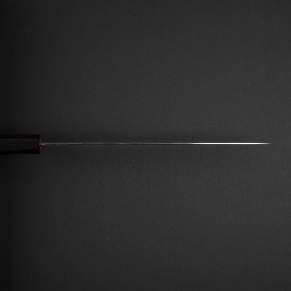 Nakagawa Ginsan Kasumi Finish Sujihiki 240mm Ebony