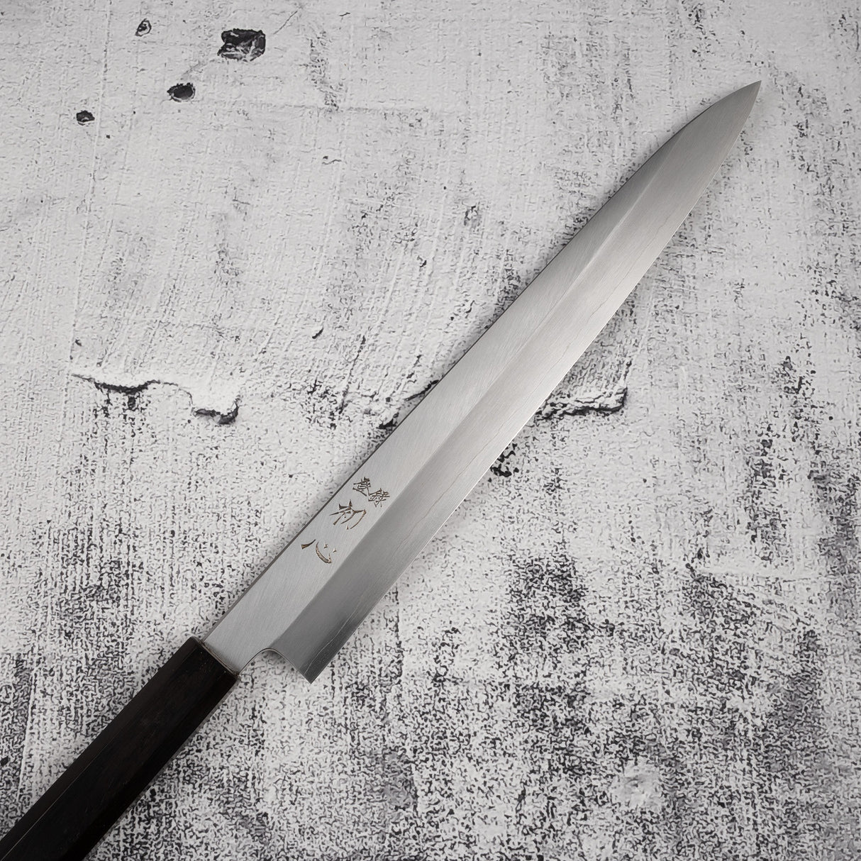 Nakagawa Ginsan Kasumi Finish Sujihiki 270mm Ebony