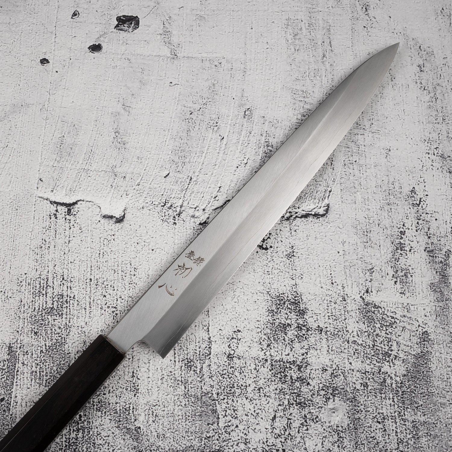 Nakagawa Ginsan Kasumi Finish Sujihiki 270mm Ebony