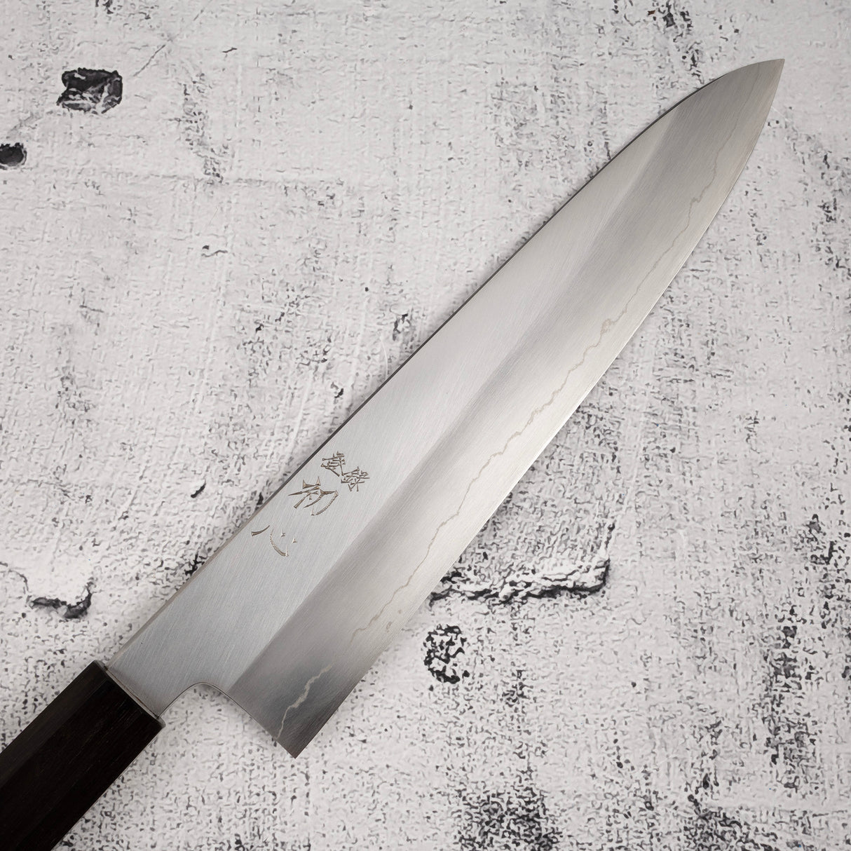 Hatsukokoro x Nakagawa Ginsan Wide-bevel Gyuto 240mm