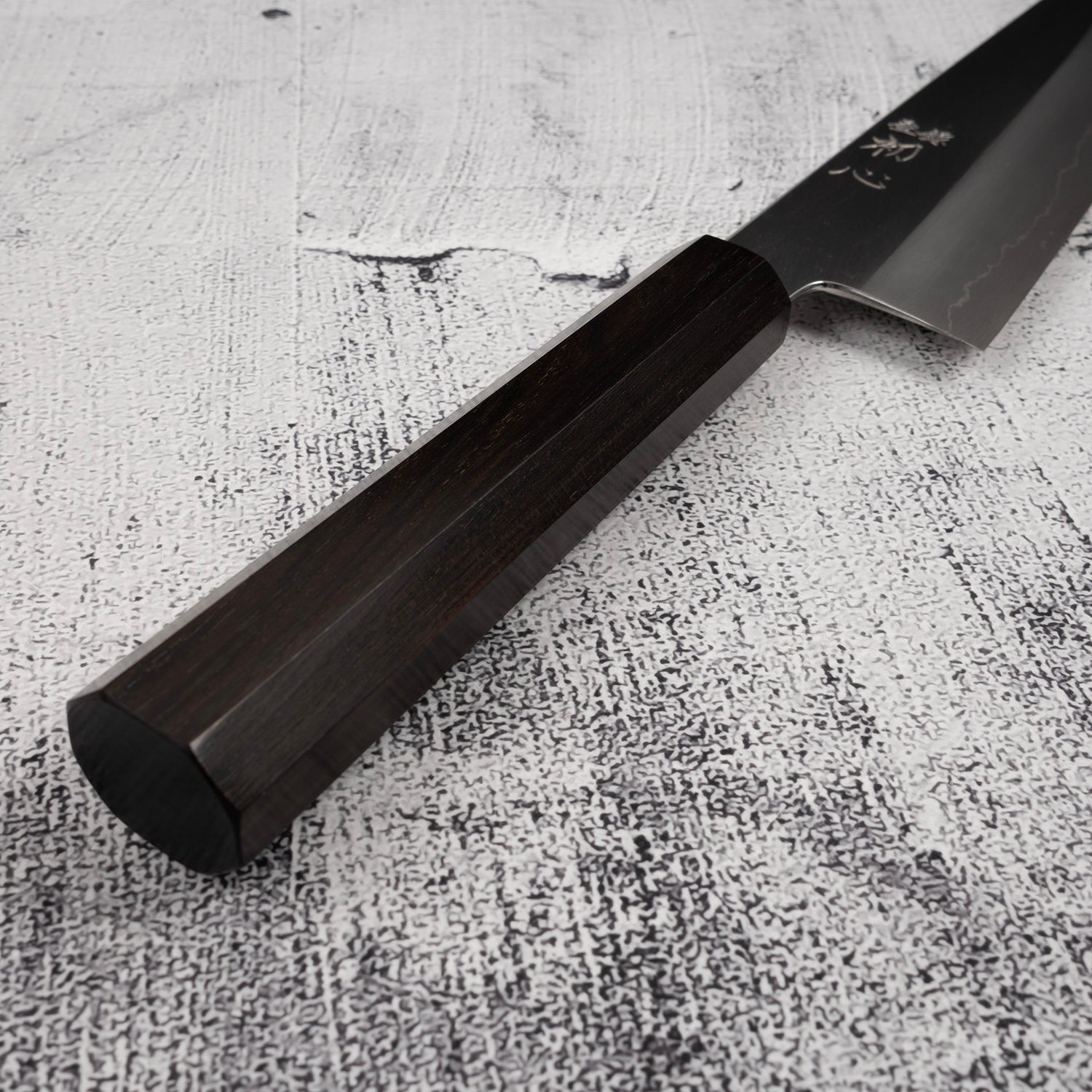 Hatsukokoro x Nakagawa Ginsan Wide-bevel Gyuto 240mm