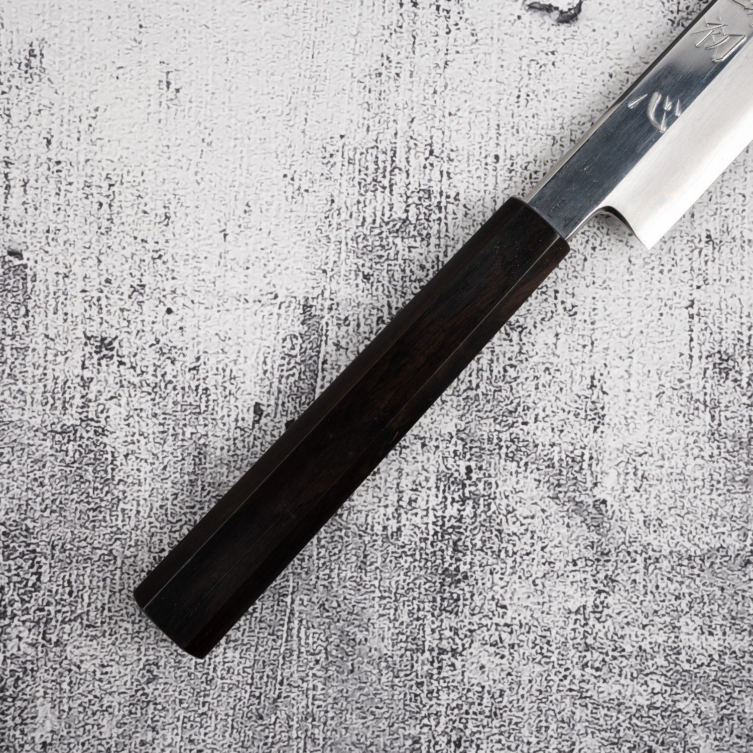 Nakagawa Ginsan Yanagiba 270mm Mirror-Polished Ebony