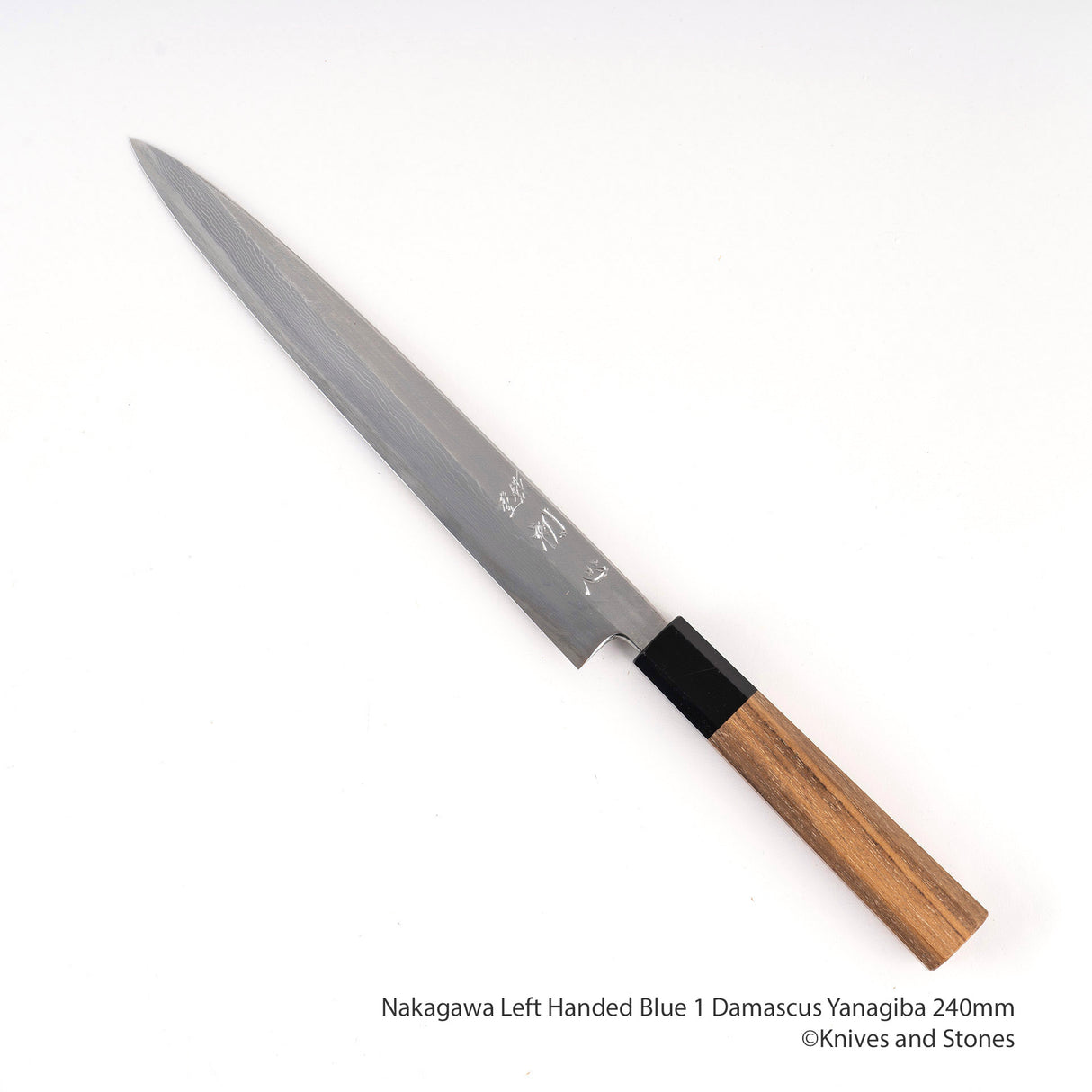 Nakagawa 左手藍色 1 大馬士革柳葉刀 240/270/300/300 毫米