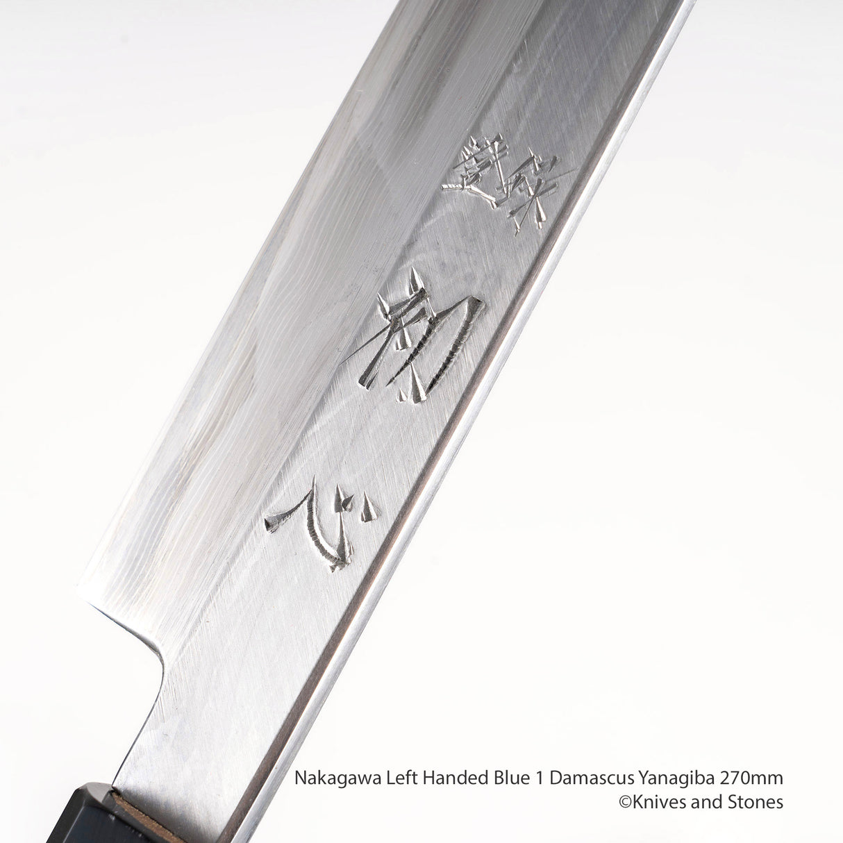 Nakagawa 左手藍色 1 大馬士革柳葉刀 240/270/300/300 毫米