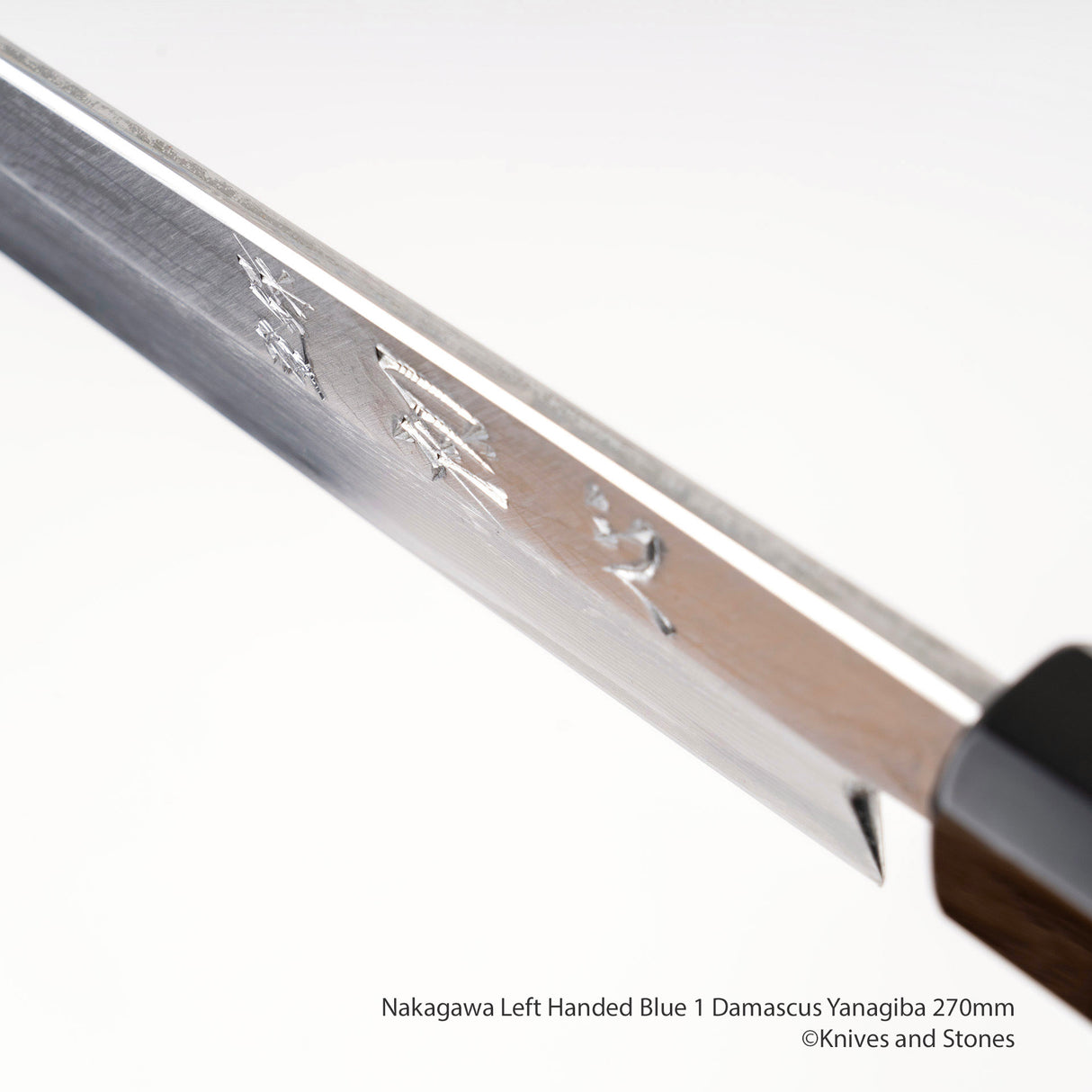 Nakagawa 左手藍色 1 大馬士革柳葉刀 240/270/300/300 毫米