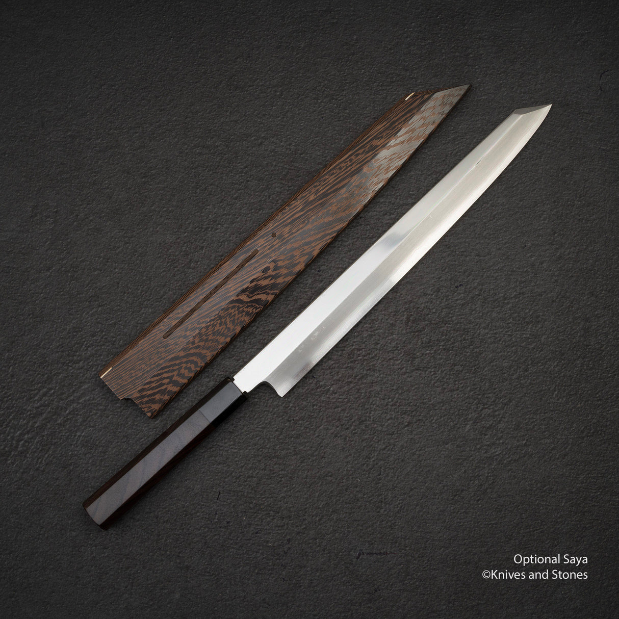 Satoshi Nakakawa VG10 Kiritsuke (K-tip) Yanagiba 300mm 鏡面拋光