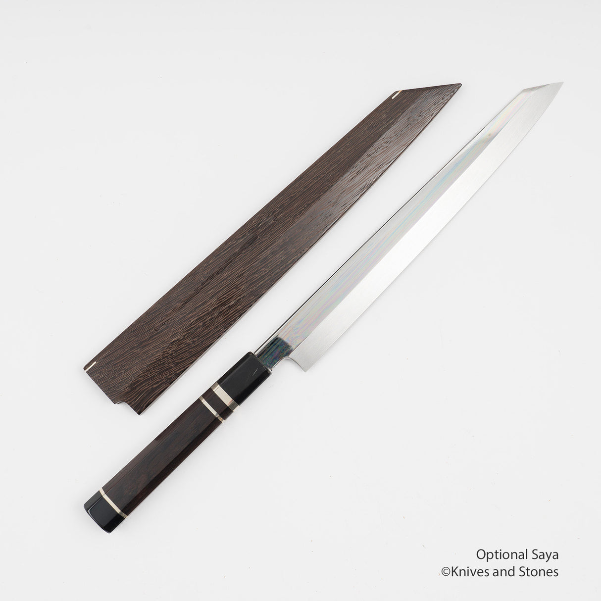 Nakagawa 白鋼 Honyaki K-tip 柳葉刀 270mm 鏡面拋光