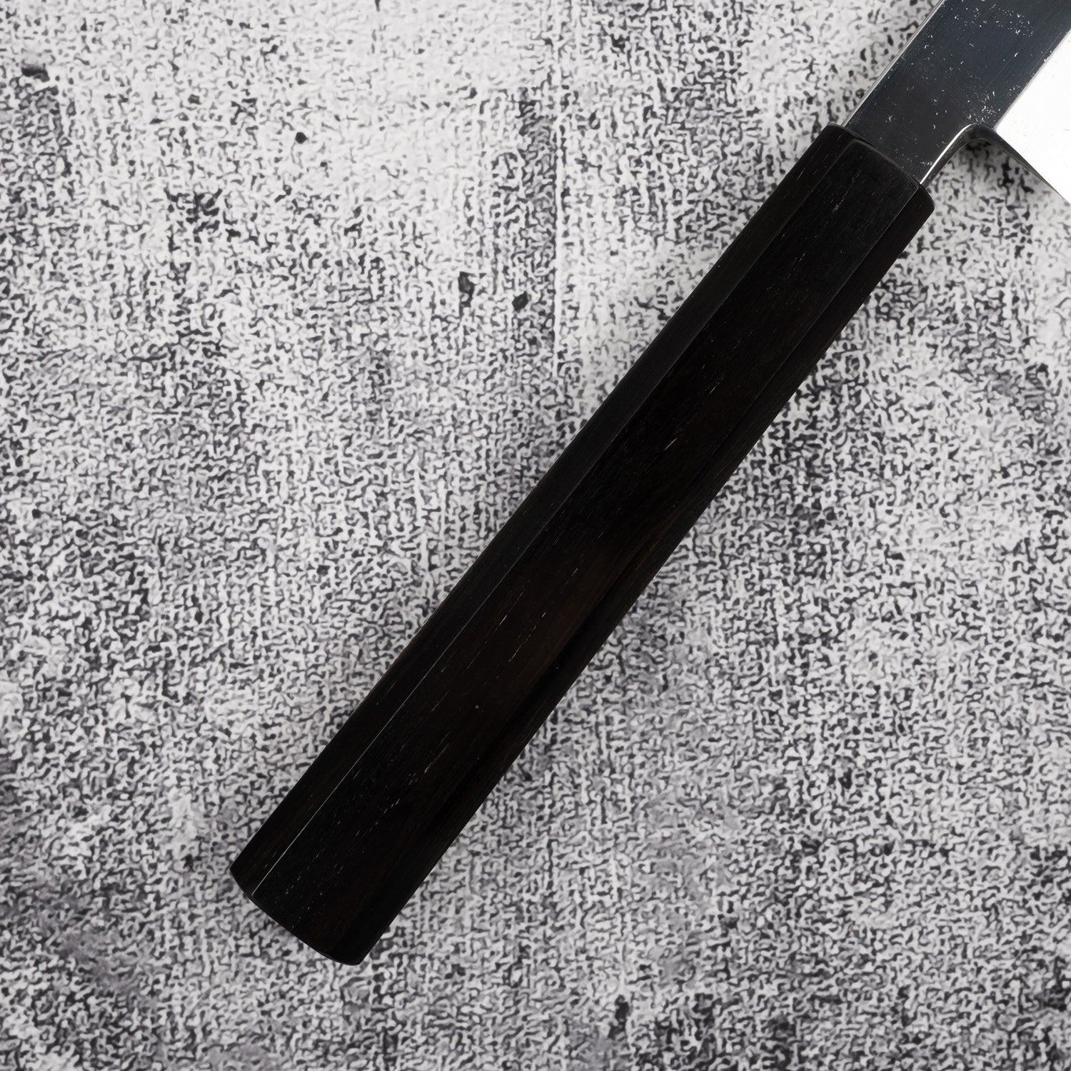Nakagawa Ginsan K-tip Yanagiba 330 mm Mirror-polished Ebony