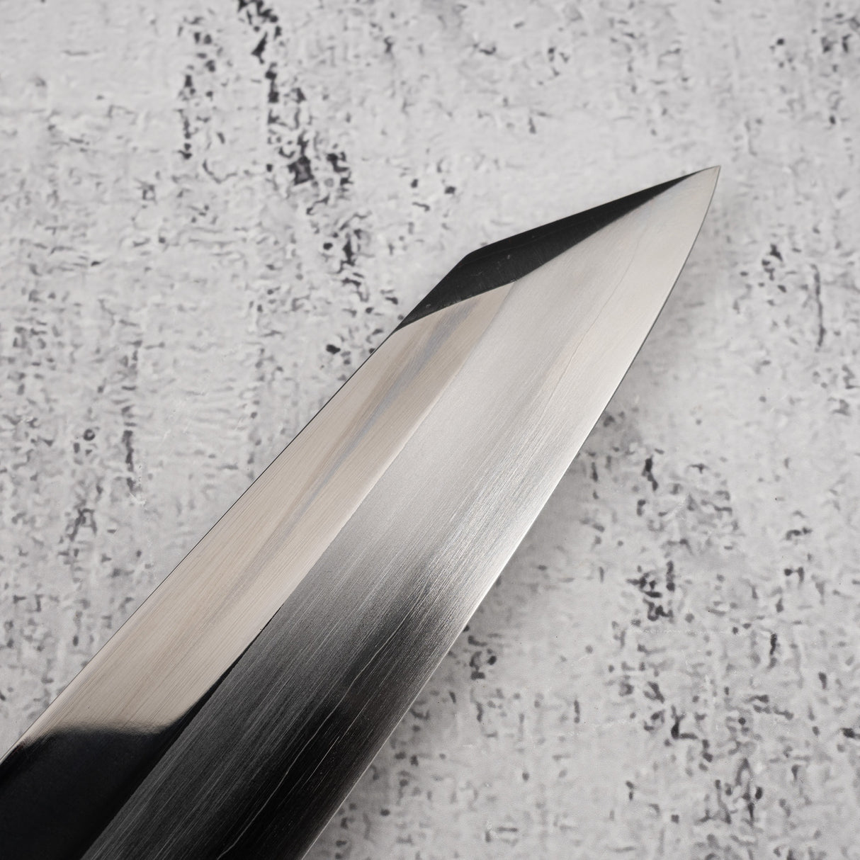 Nakagawa Ginsan K-tip Yanagiba 330 mm Mirror-polished Ebony