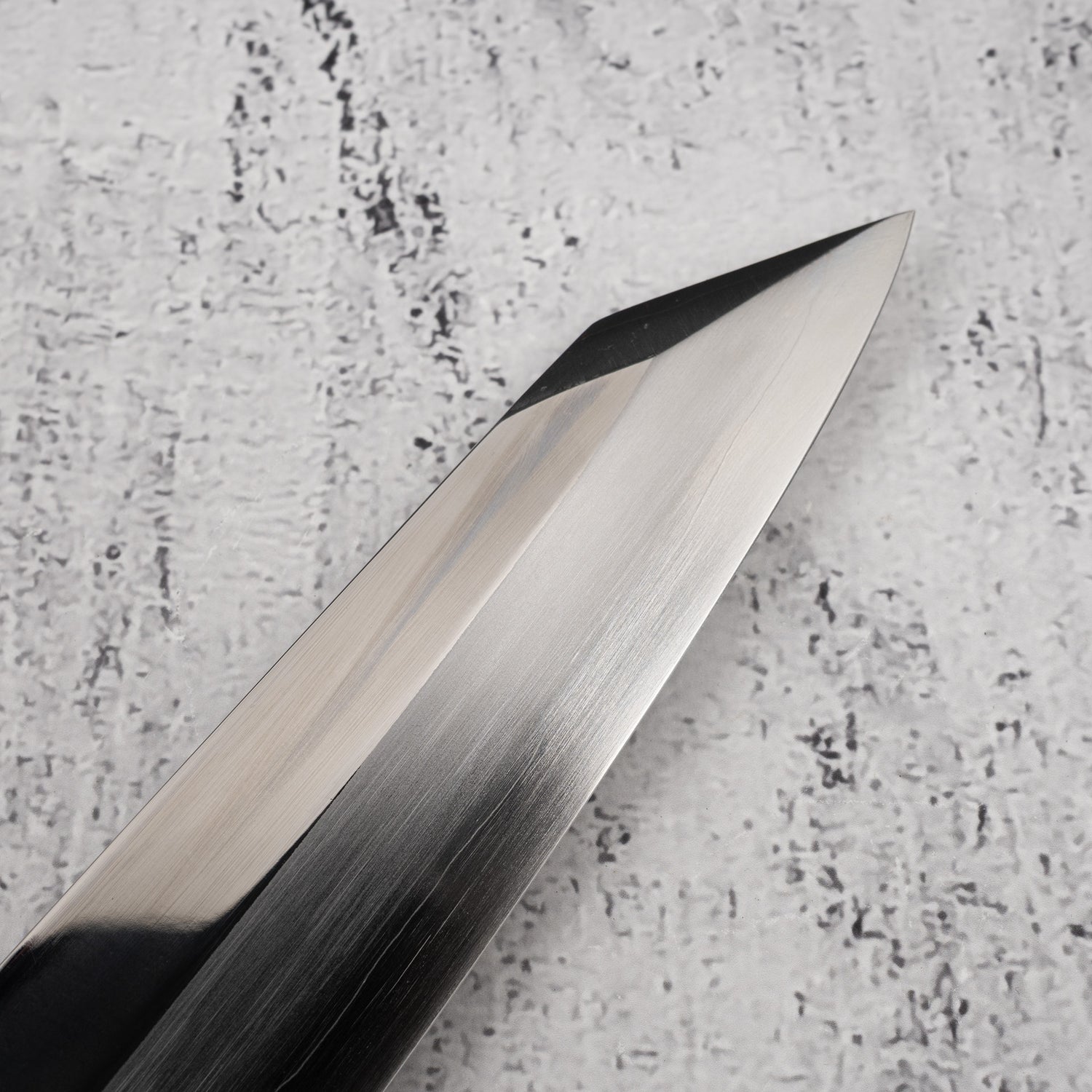 Nakagawa Ginsan K-tip Yanagiba 330 mm Mirror-polished Ebony