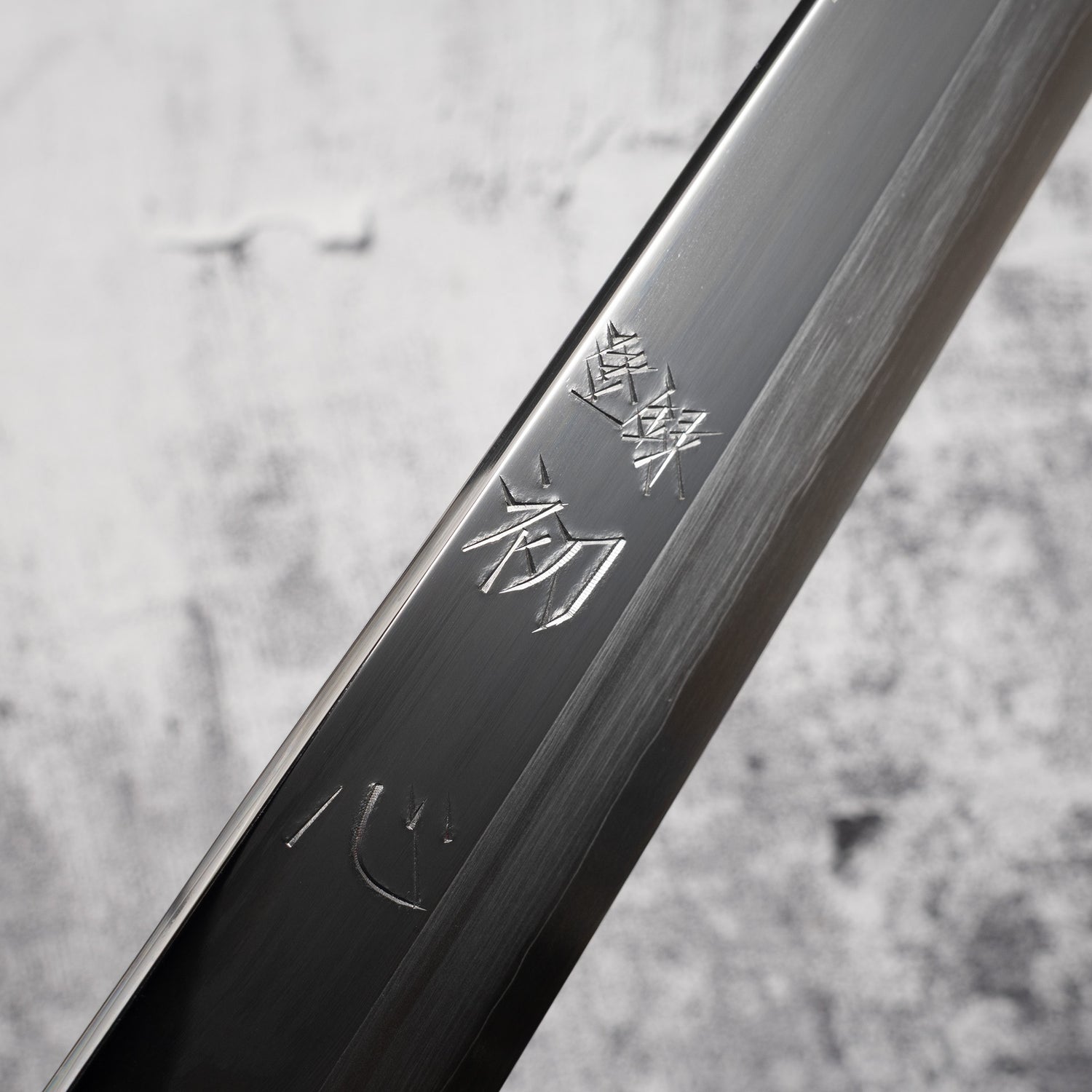 Nakagawa Ginsan K-tip Yanagiba 330 mm Mirror-polished Ebony